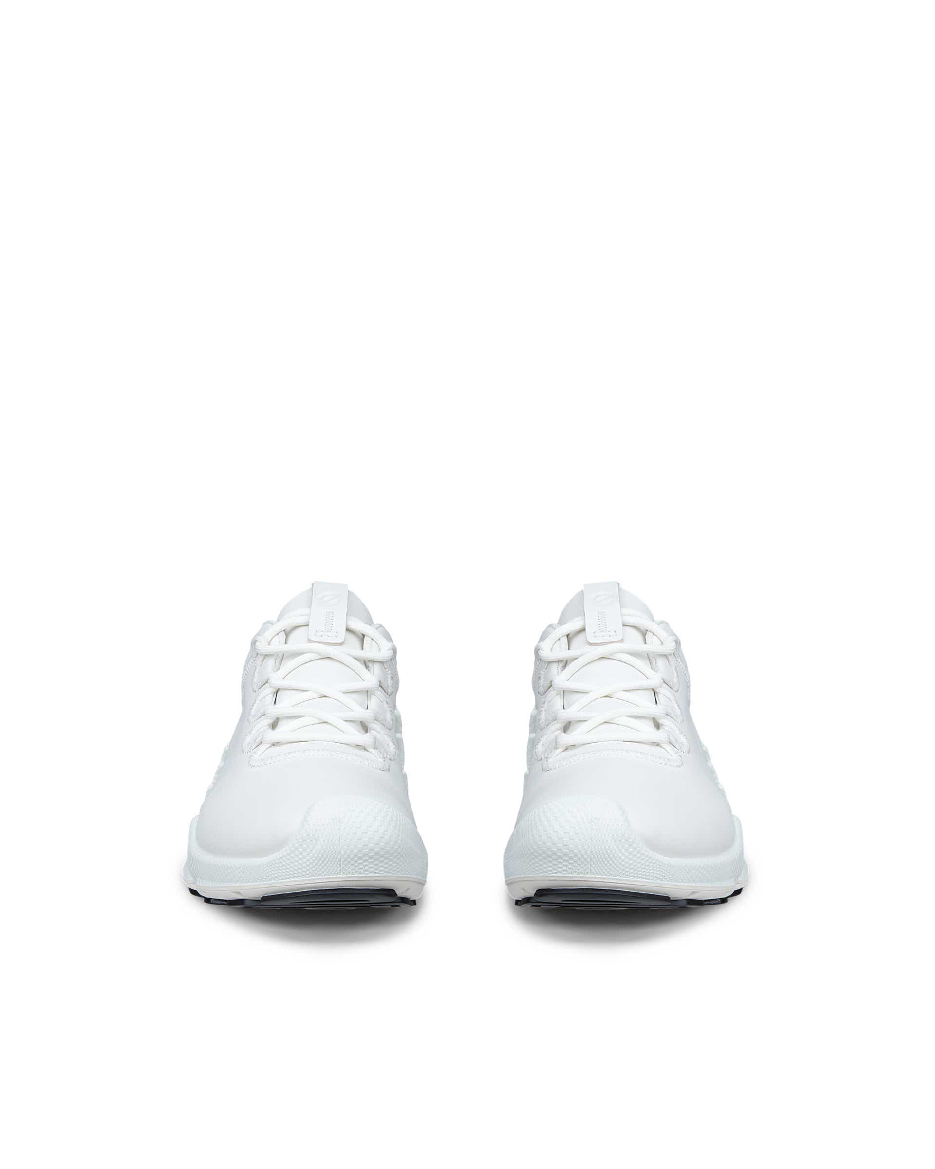 ECCO BIOM AEX WOMEN'S SNEAKER ウィメンズ レザーアウトドアスニーカー - ホワイト - Front pair