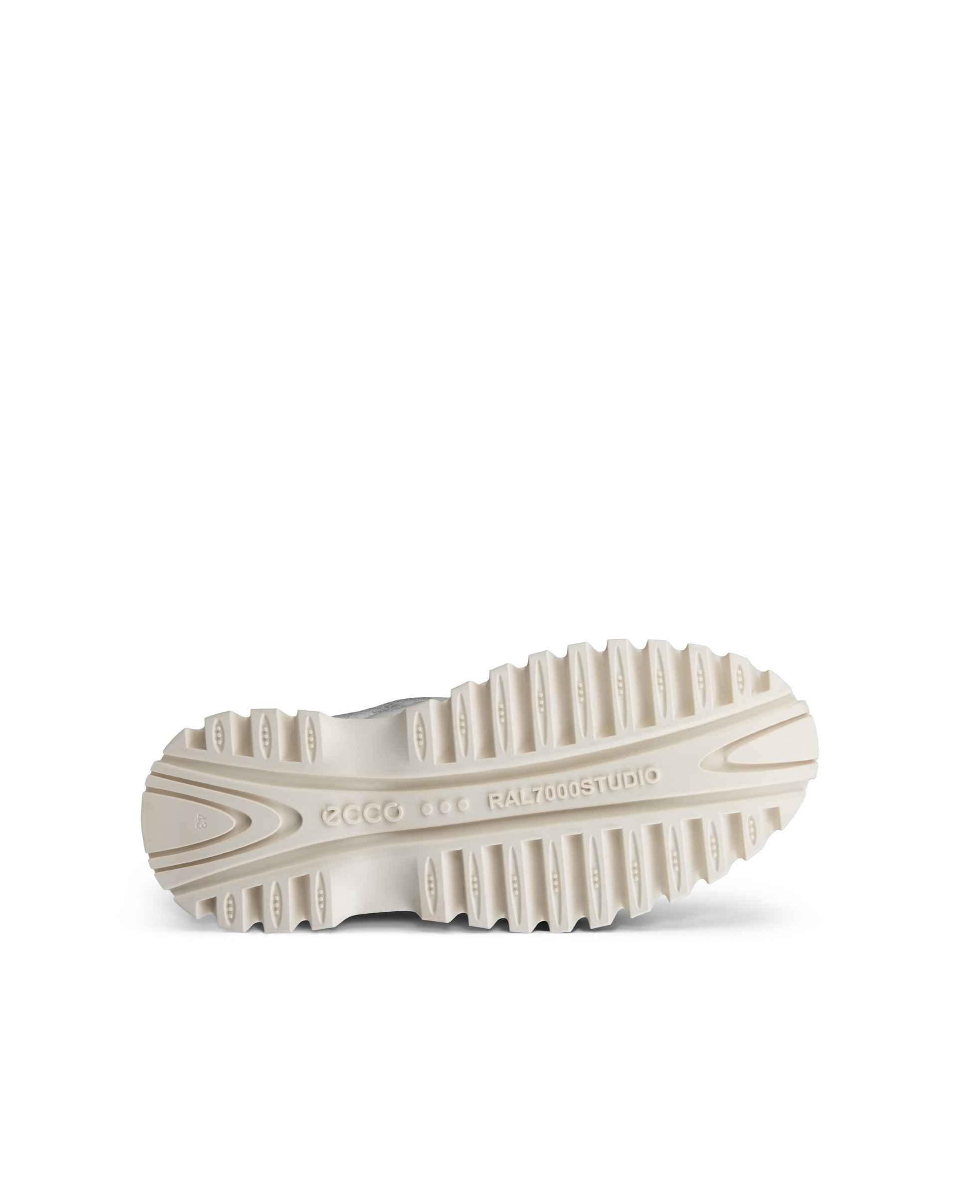 ECCO® Street Ace Ral7000 Dames halfhoge leren laars - Wit - Sole