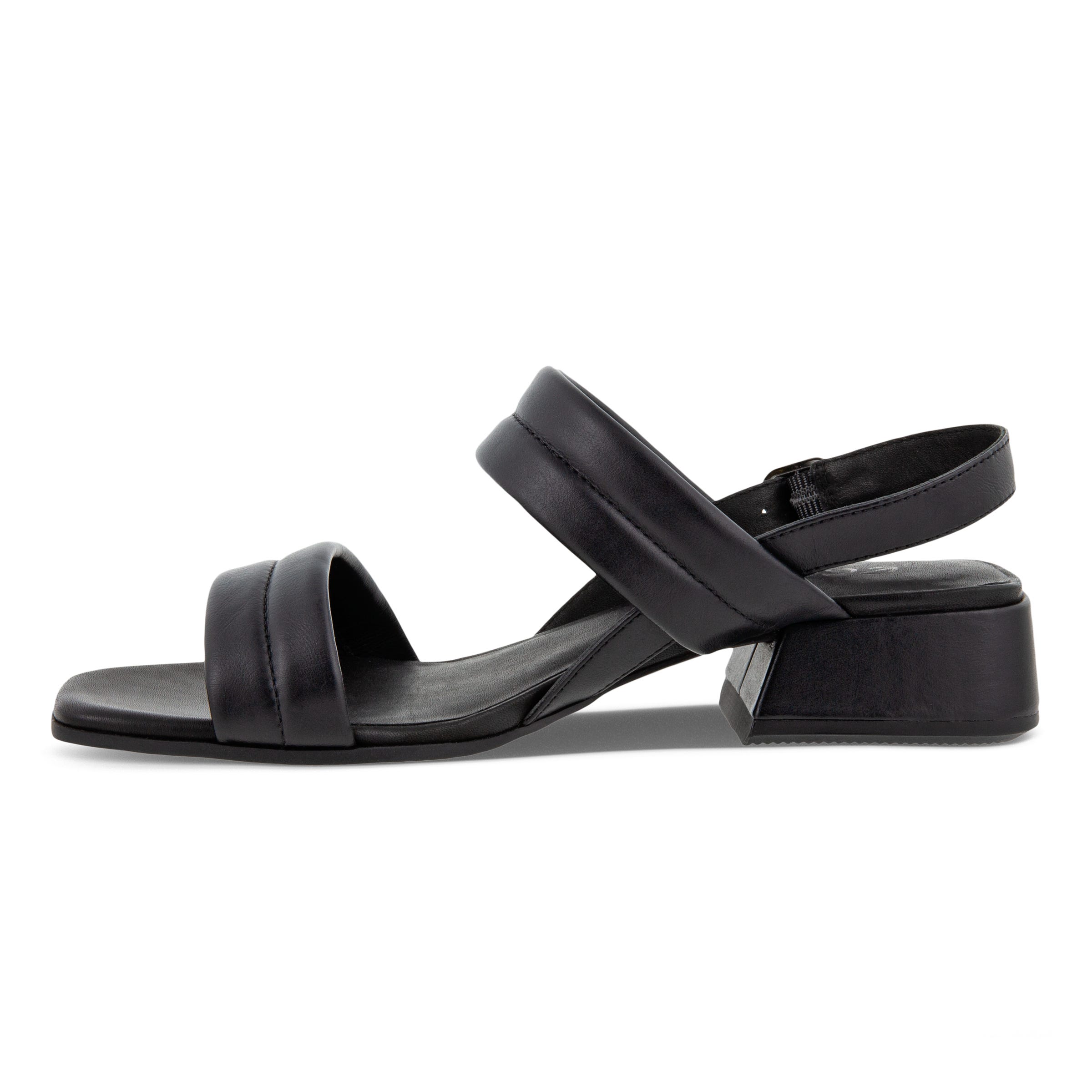 ECCO Women's Elevate Sandals - Black - Inside