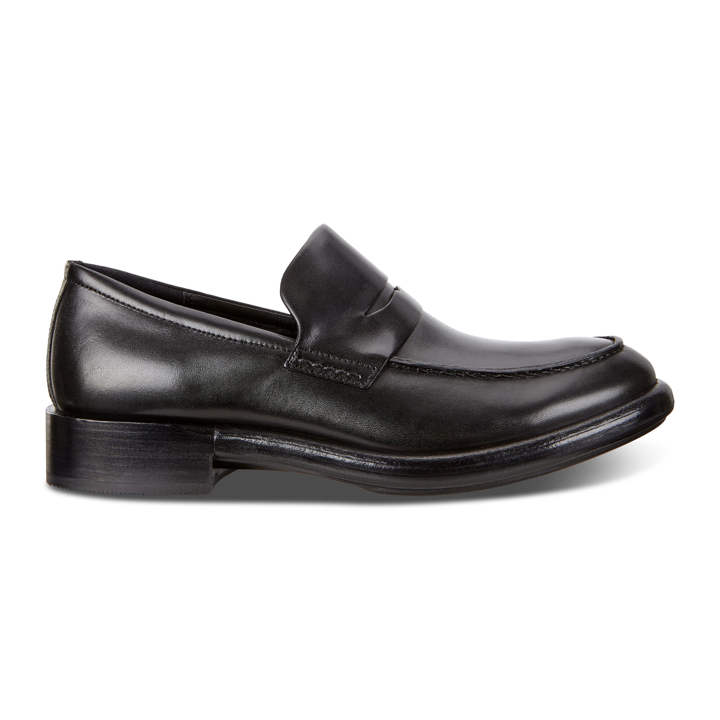 ECCO Vitrus Artisan Loafer - Black - Outside