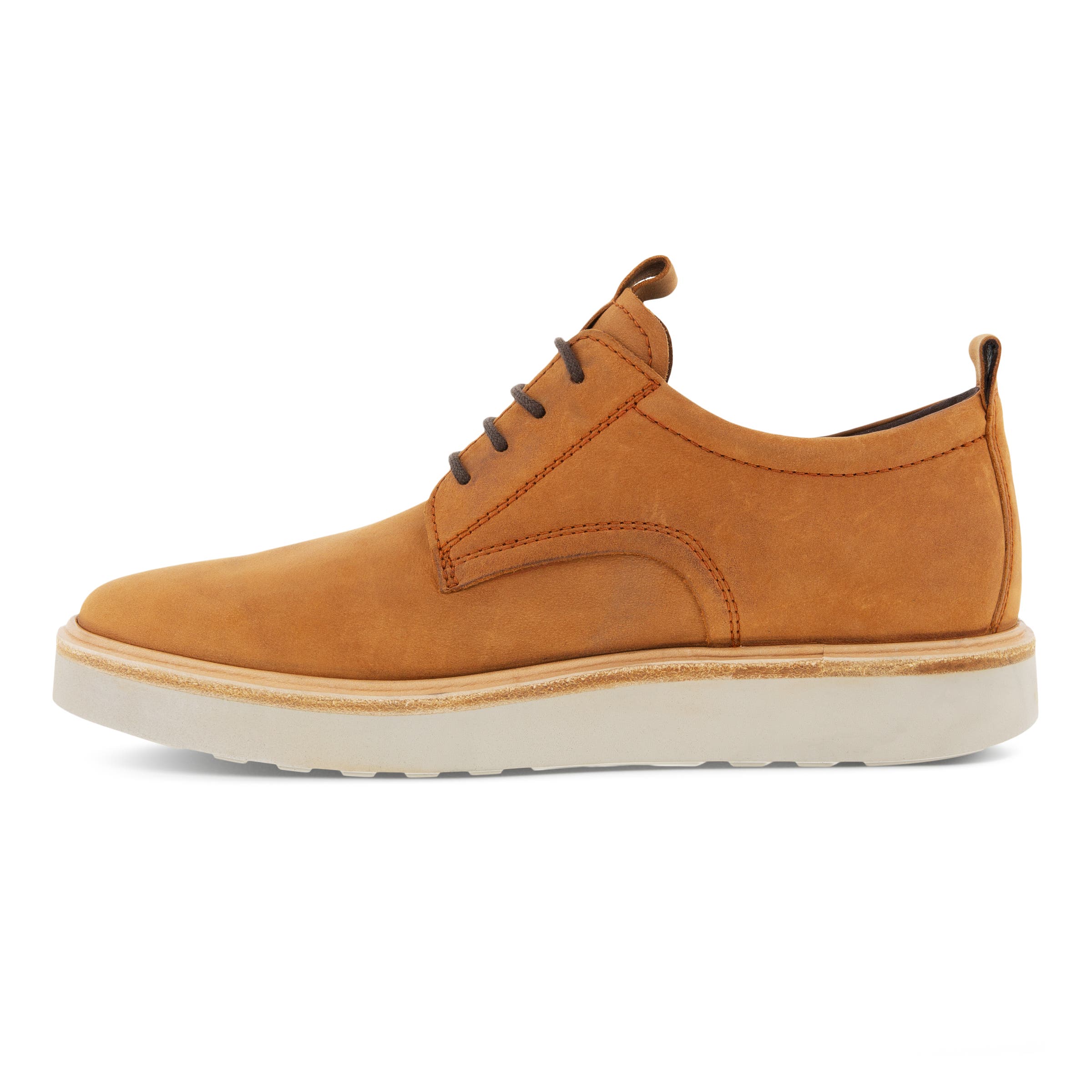 Men's ECCO® Techwelt Nubuck Shoe - Brown - Inside