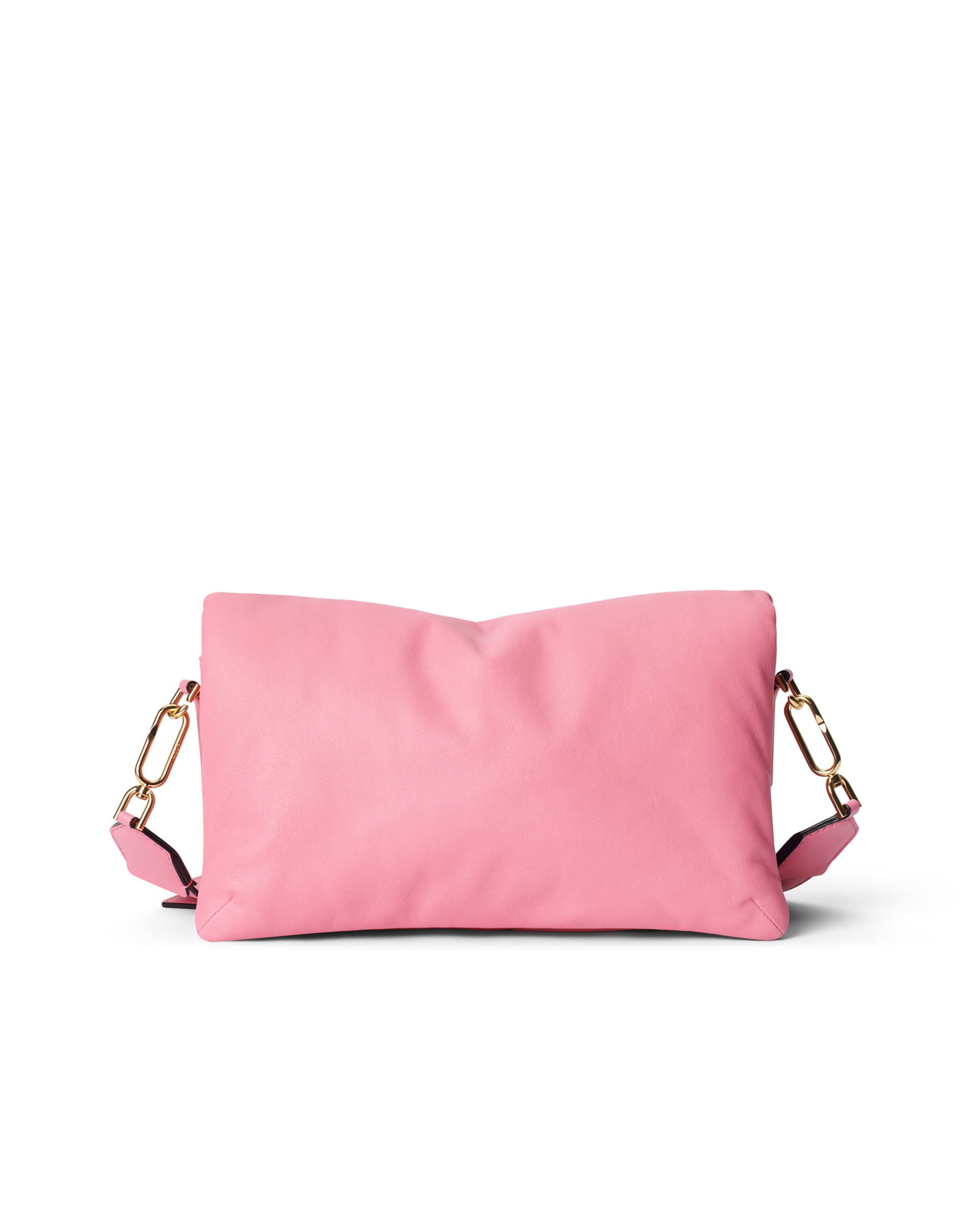 ECCO® Pinch Soft Large Leather Crossbody Bag - Pink - Back