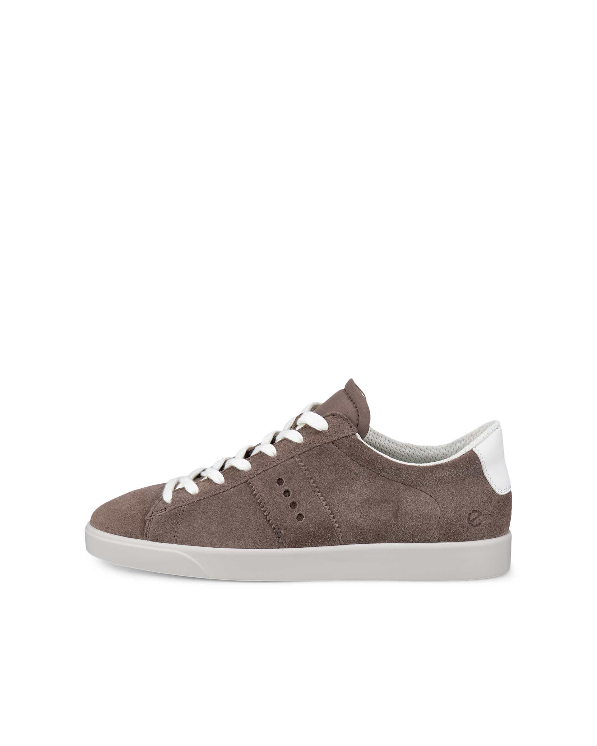 ECCO® STREET LITE dames suède sneaker - Bruin - Outside