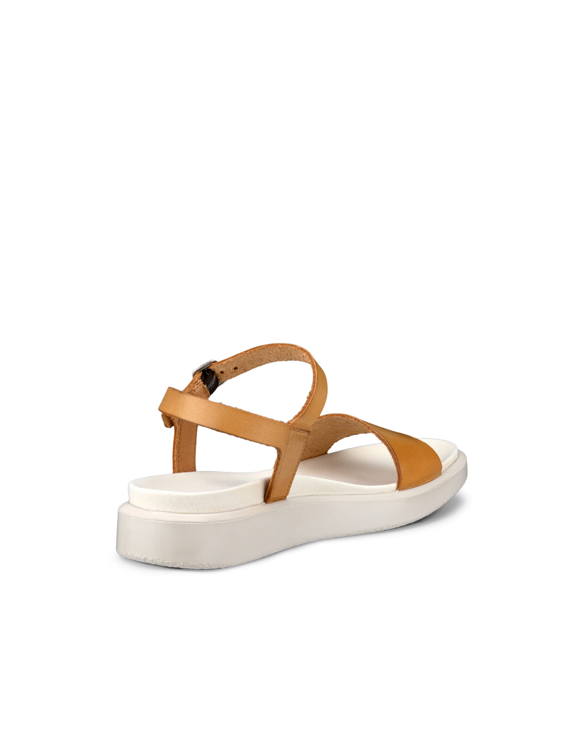 Sandale en cuir Flowt ECCO® pour femmes - Brun - Outside