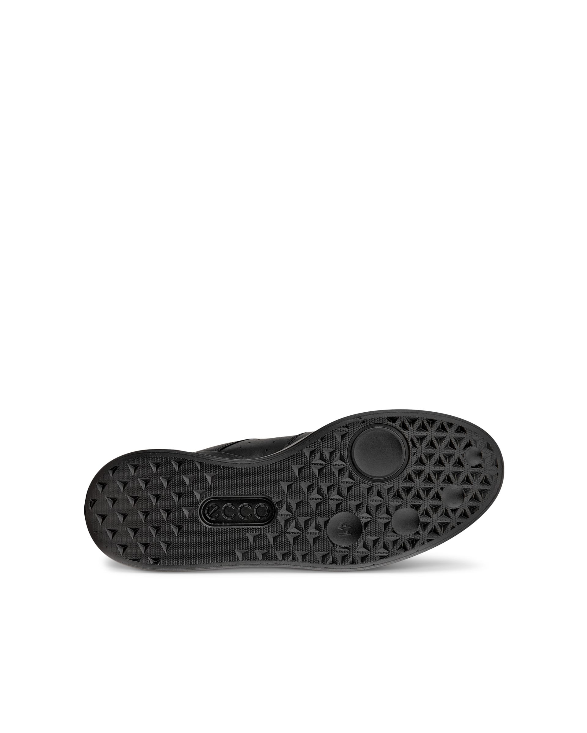 ECCO Street 720 WOMEN ウィメンズ レザーGore-Texスニーカー - ブラック - Sole