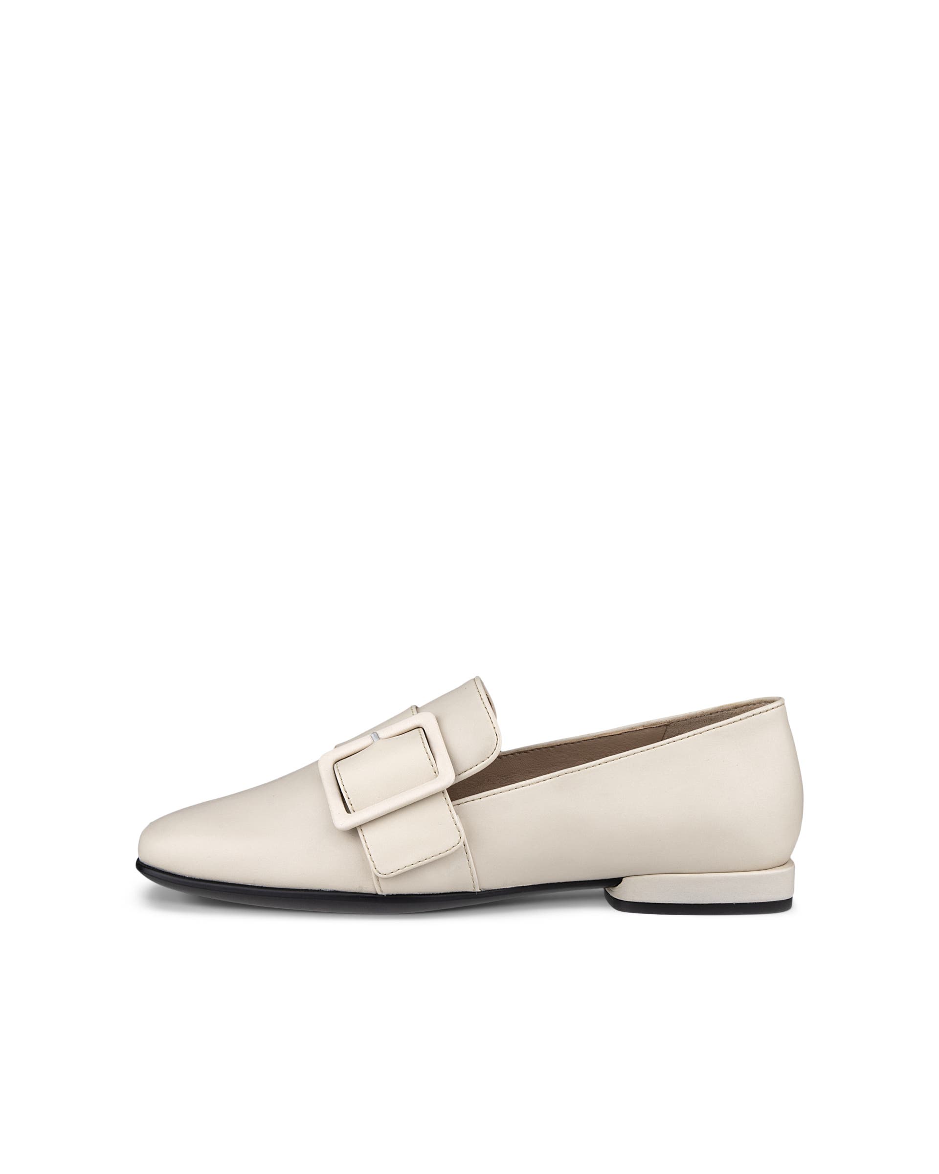 ECCO Women's Anine Squared High-front Loafers - Beige - Outside