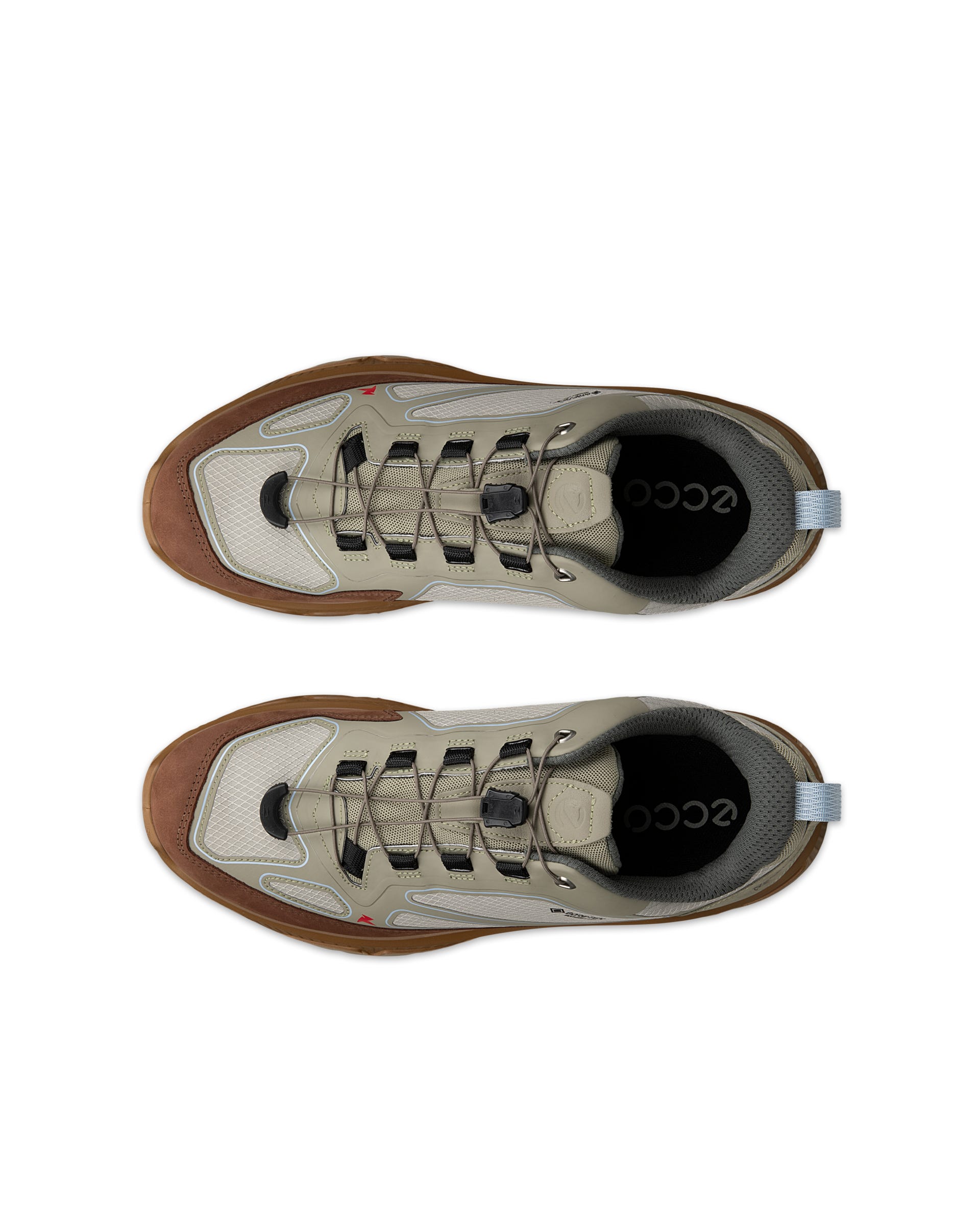 ECCO RECEPTOR XP MEN メンズ スニーカー - グリーン - Top left pair