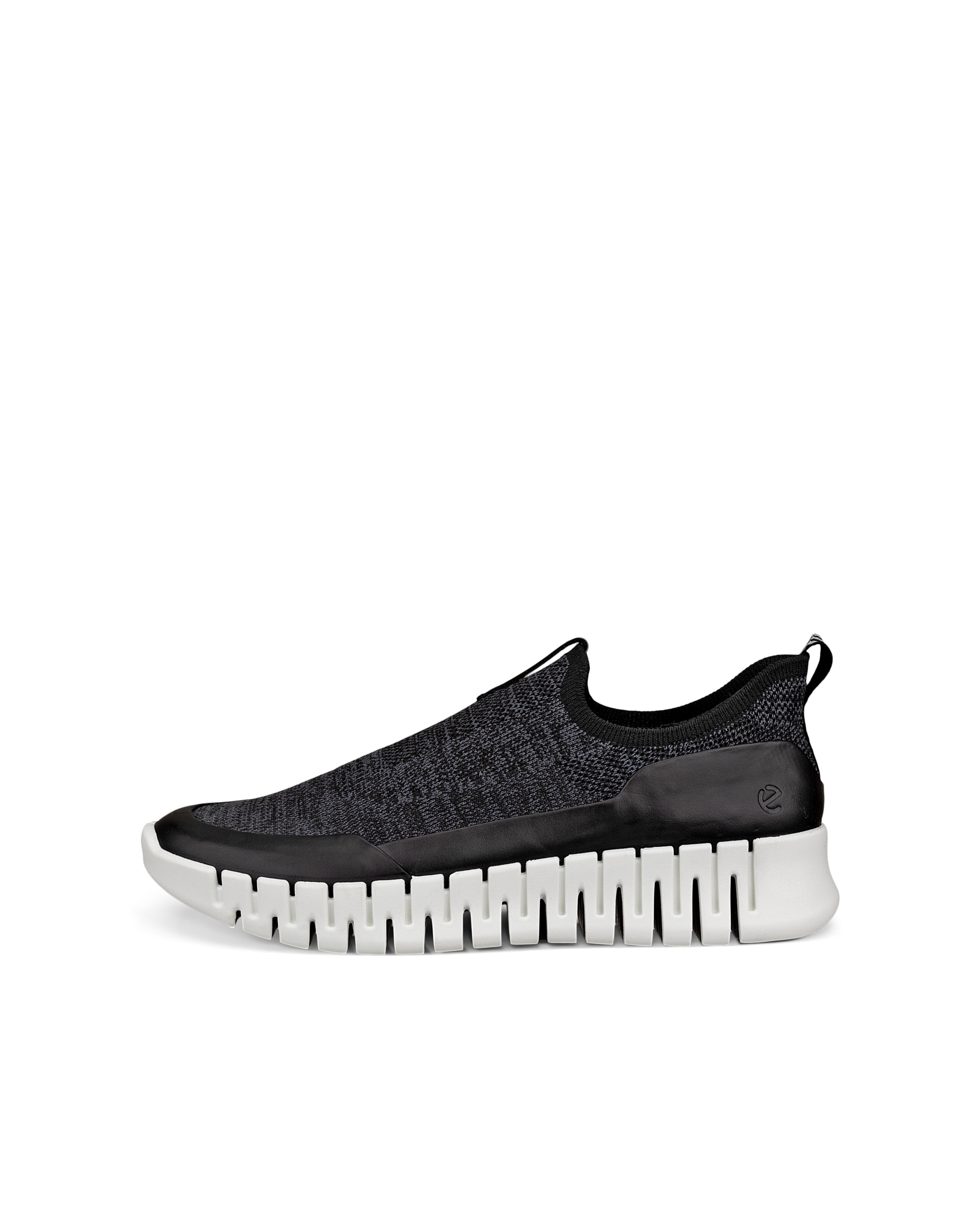 ECCO® GRUUV baskets en toile pour femme - Noir - Outside