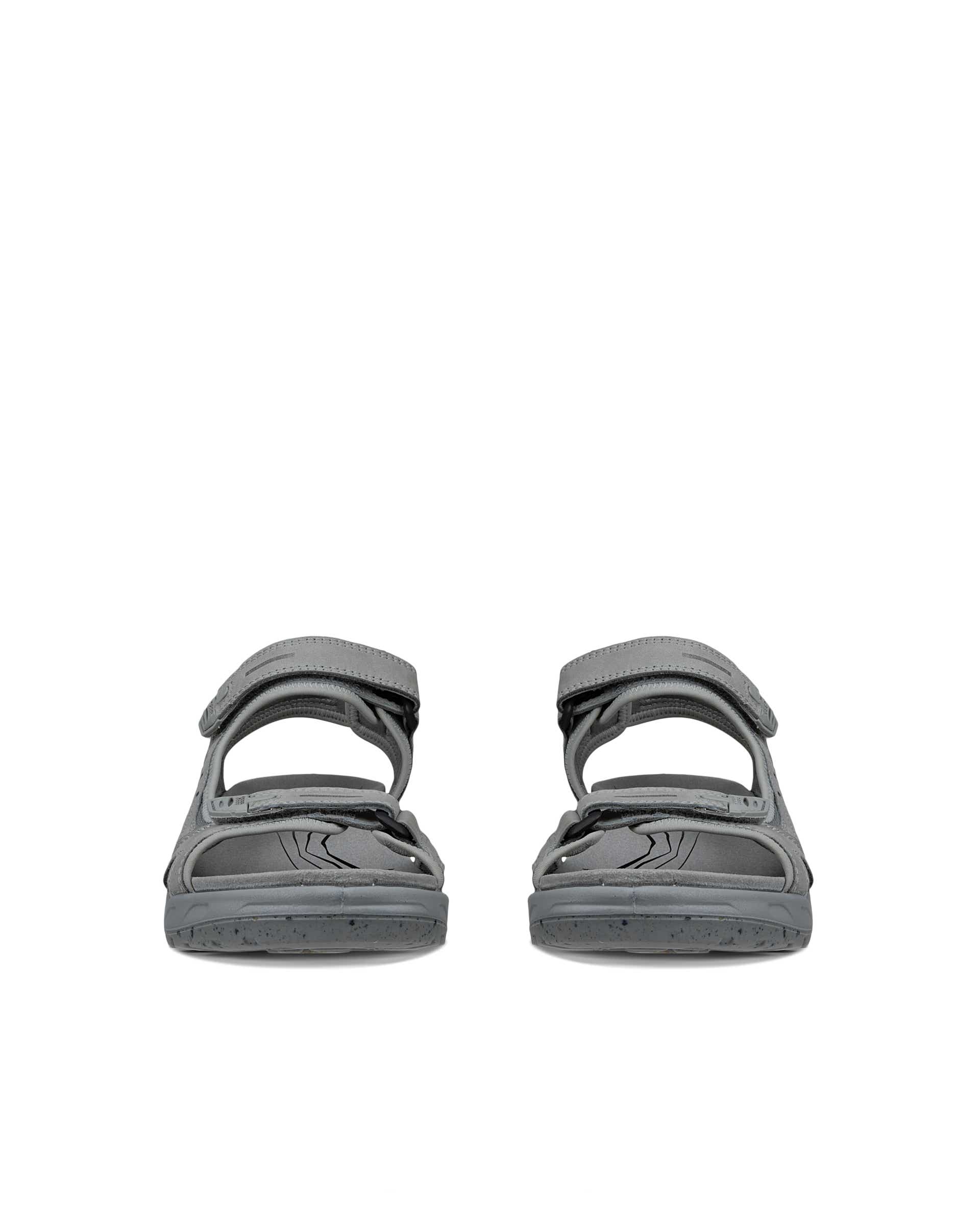 Pánské nubukové outdoorové sandály ECCO® Offroad - Šedá - Front pair