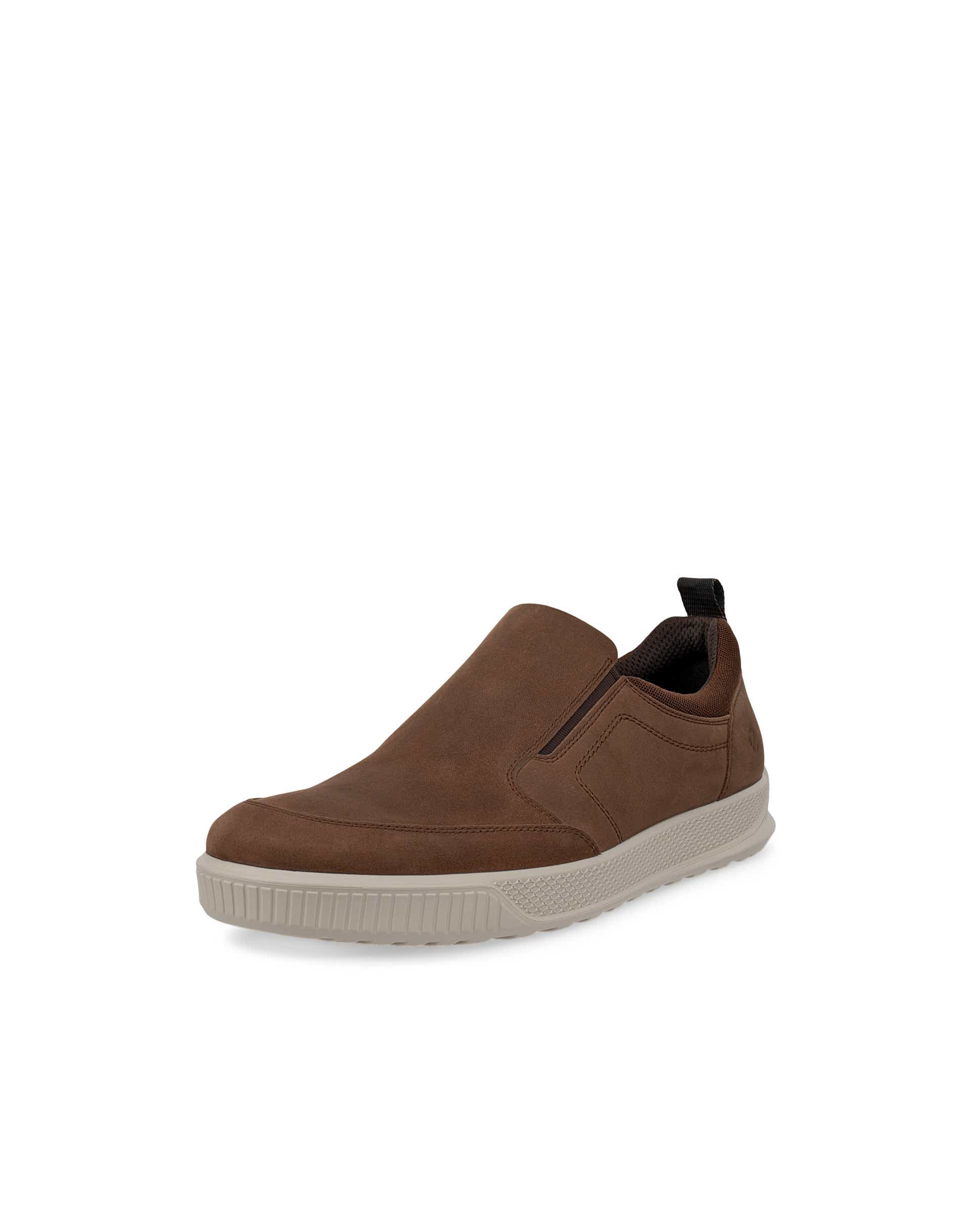 Men's ECCO® Byway Oiled Nubuck Slip-On - Brown - Main