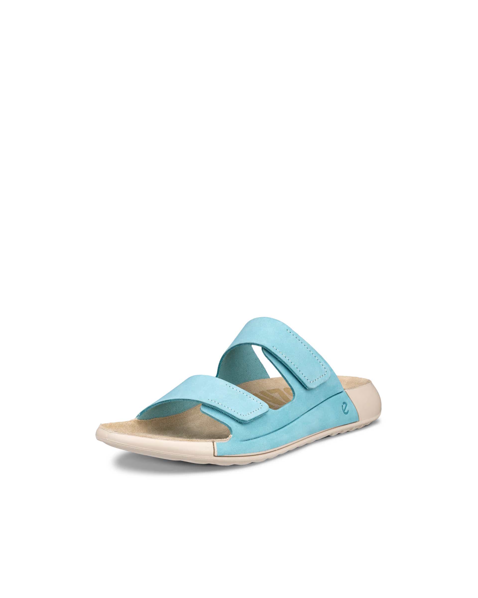 ECCO® Cozmo ženske sandale od nabuka s dvjema trakama - Plava - Main