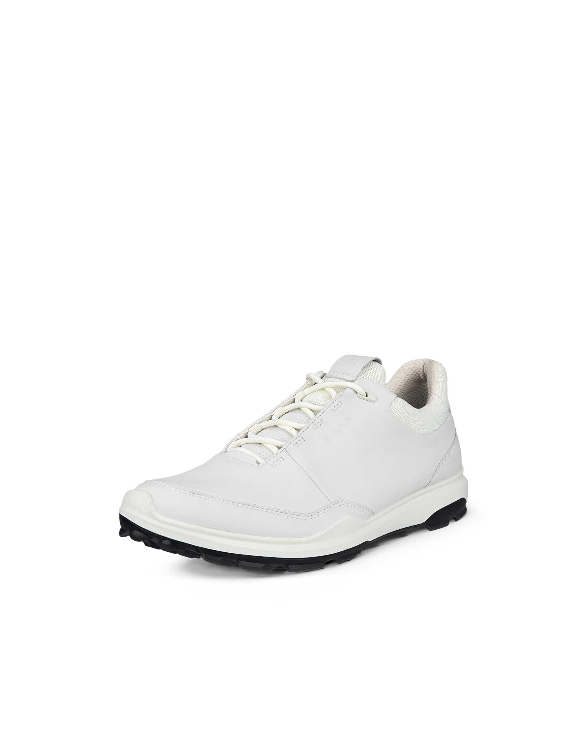 なえ Men's ECCO® Golf Biom Hybrid 3 Leather Golf Shoe | White