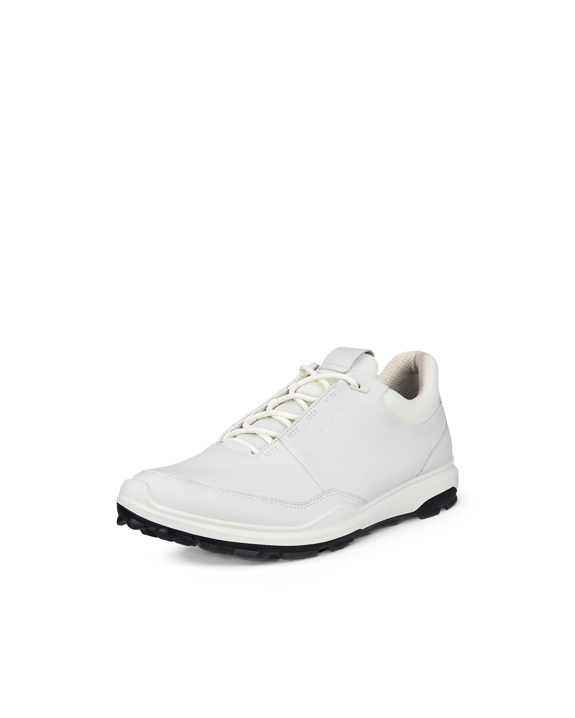 極美品　Ecco ゴルフシューズ BOAシステム ホワイト ECCO Golf BIOM Hybrid 3 メンズ レザーゴルフシューズ | ホワイト