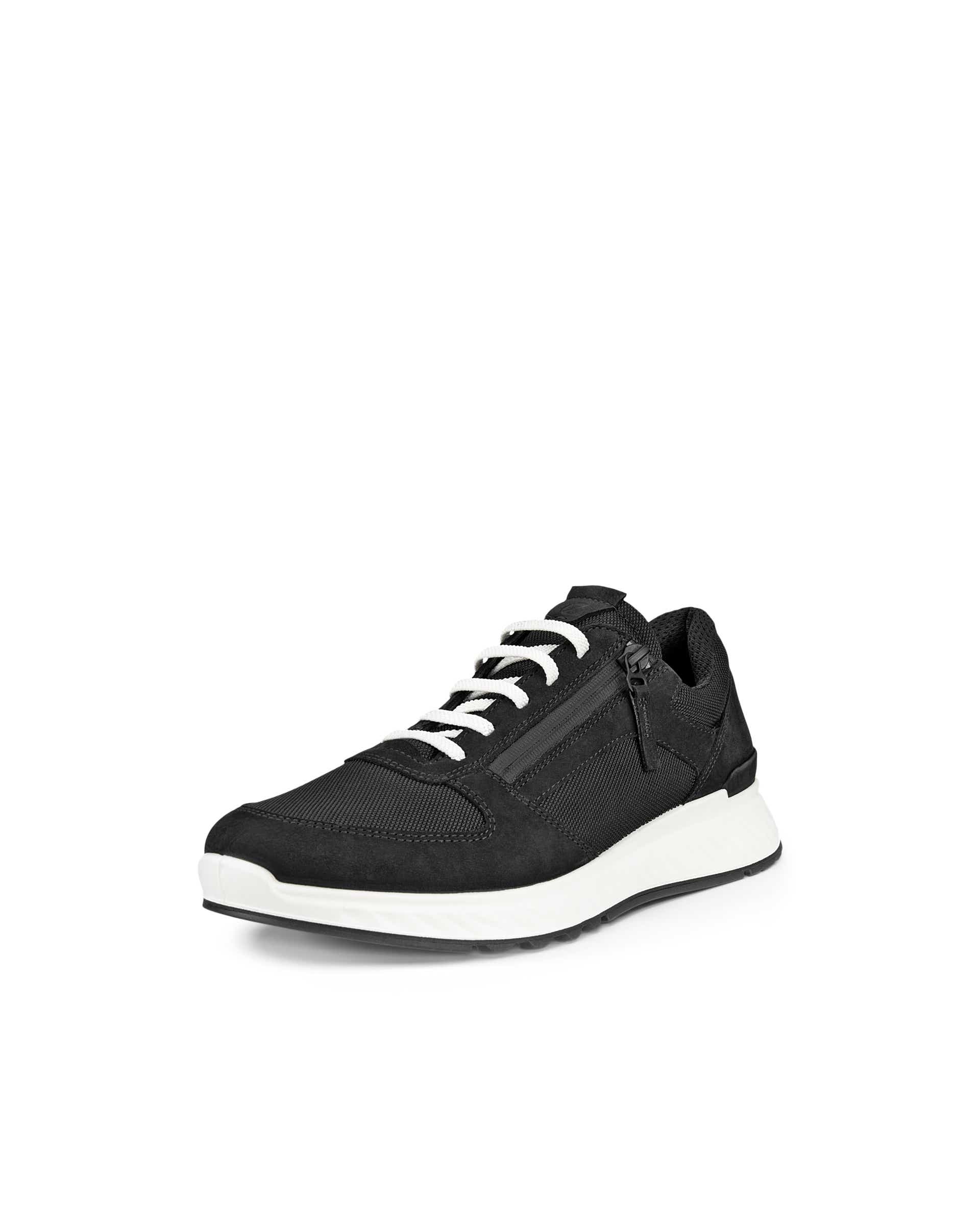 Dámské outdoorové nubukové tenisky ECCO® Exostride - Černá - Main
