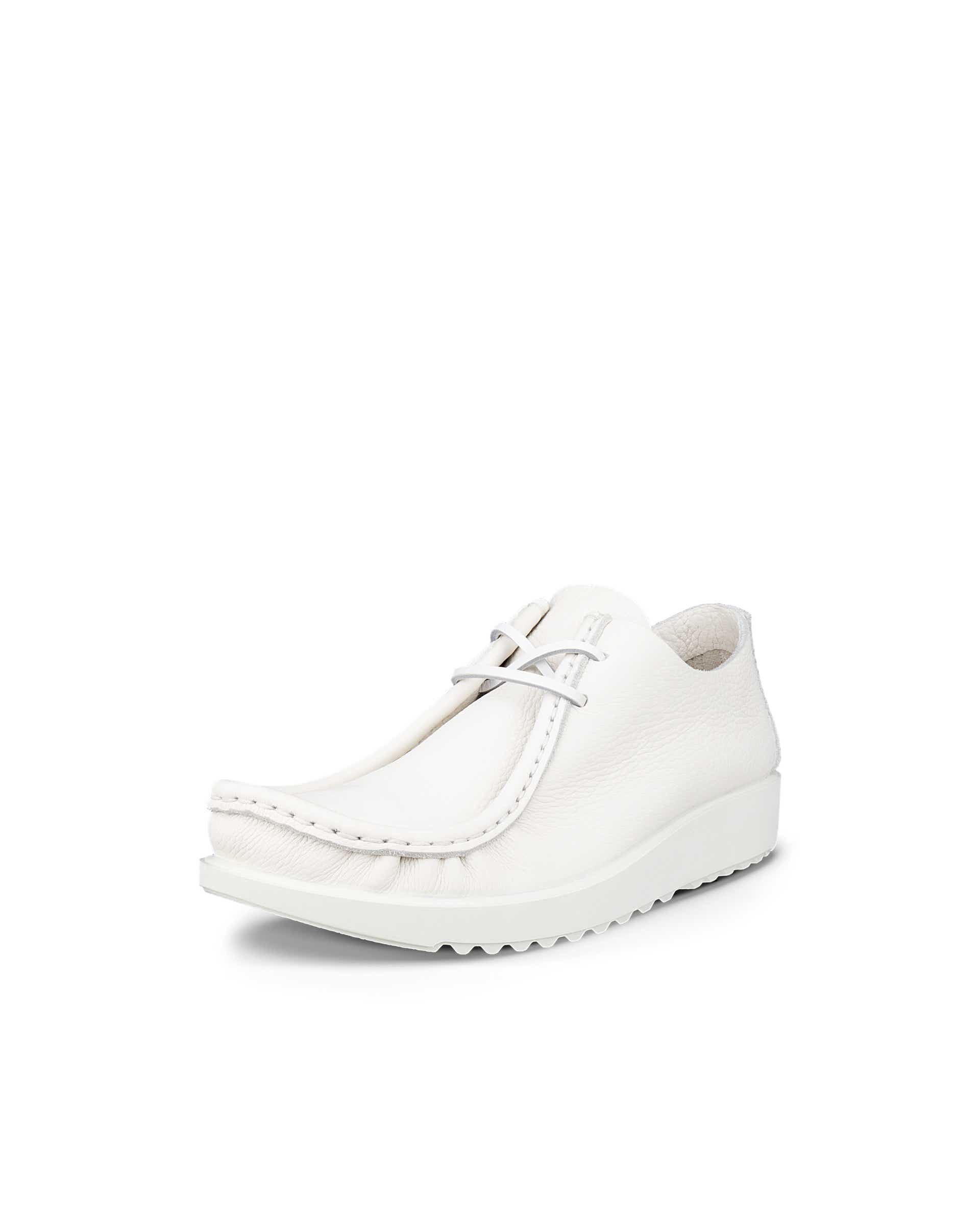 ECCO® JOKE heren leren veterschoen - Wit - Main