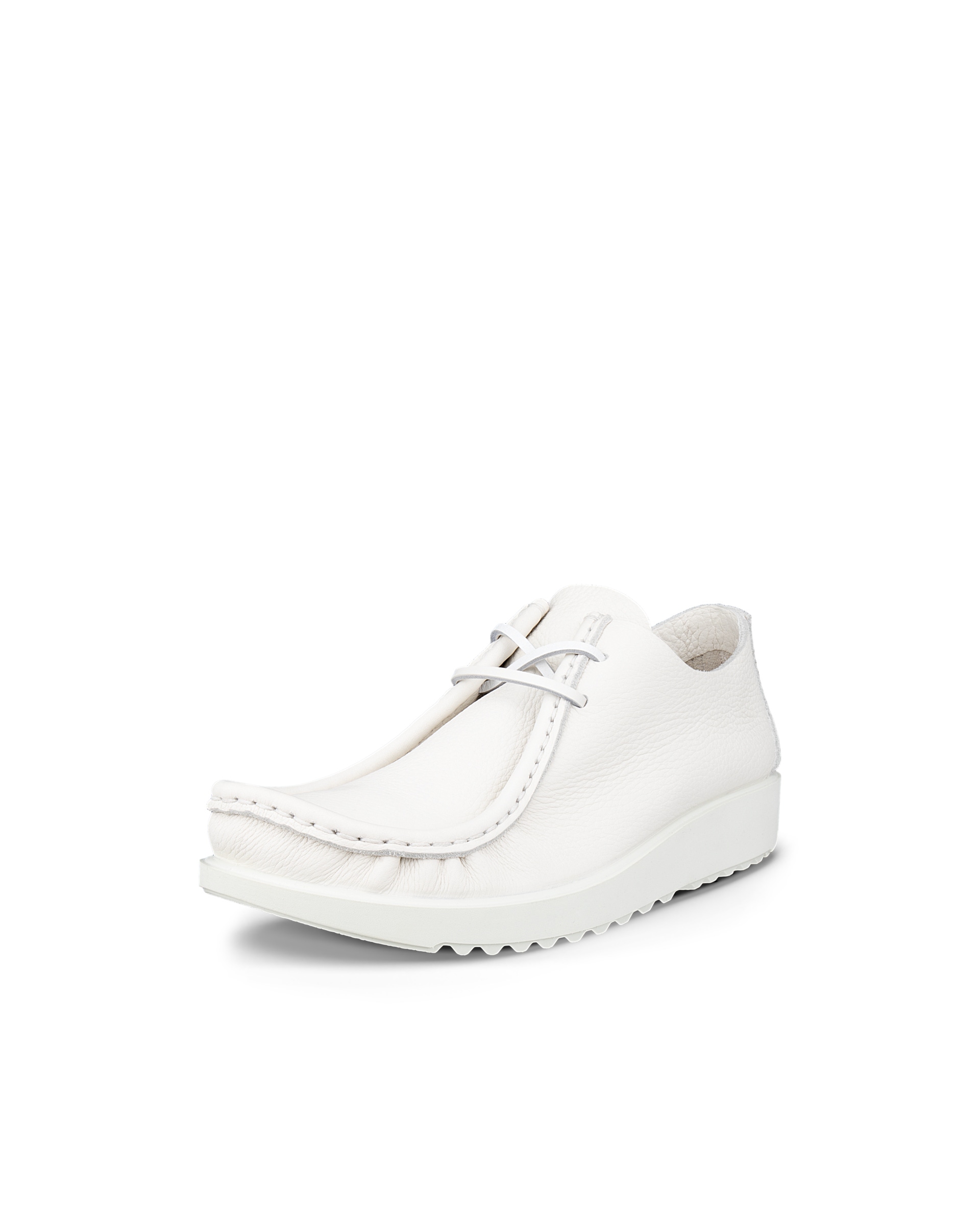 ECCO® JOKE heren leren veterschoen - Wit - Main