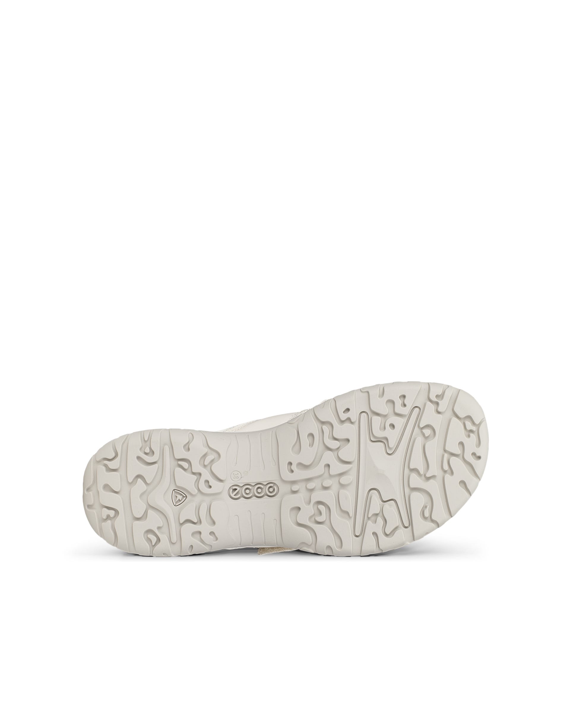 Women's ECCO® Offroad Roam Leather Slide Sandal - Beige - Sole