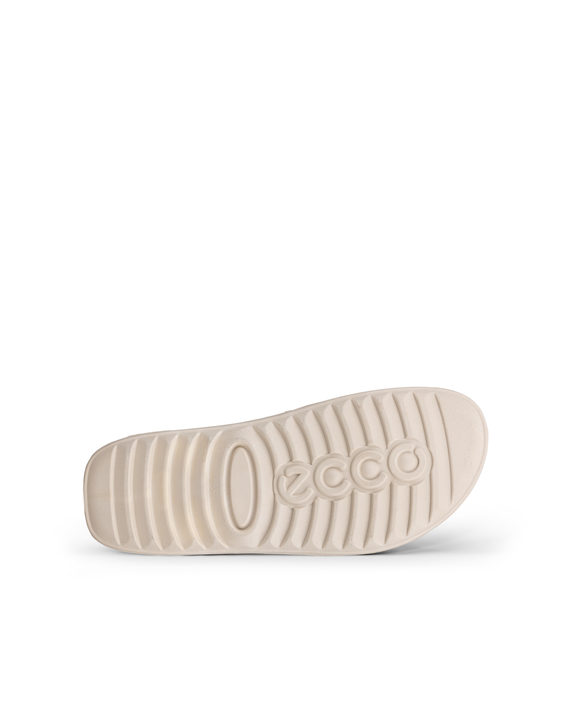 ECCO COZMO 2-STRAP WOMEN'S SLIDE SANDAL - Gold - Sole