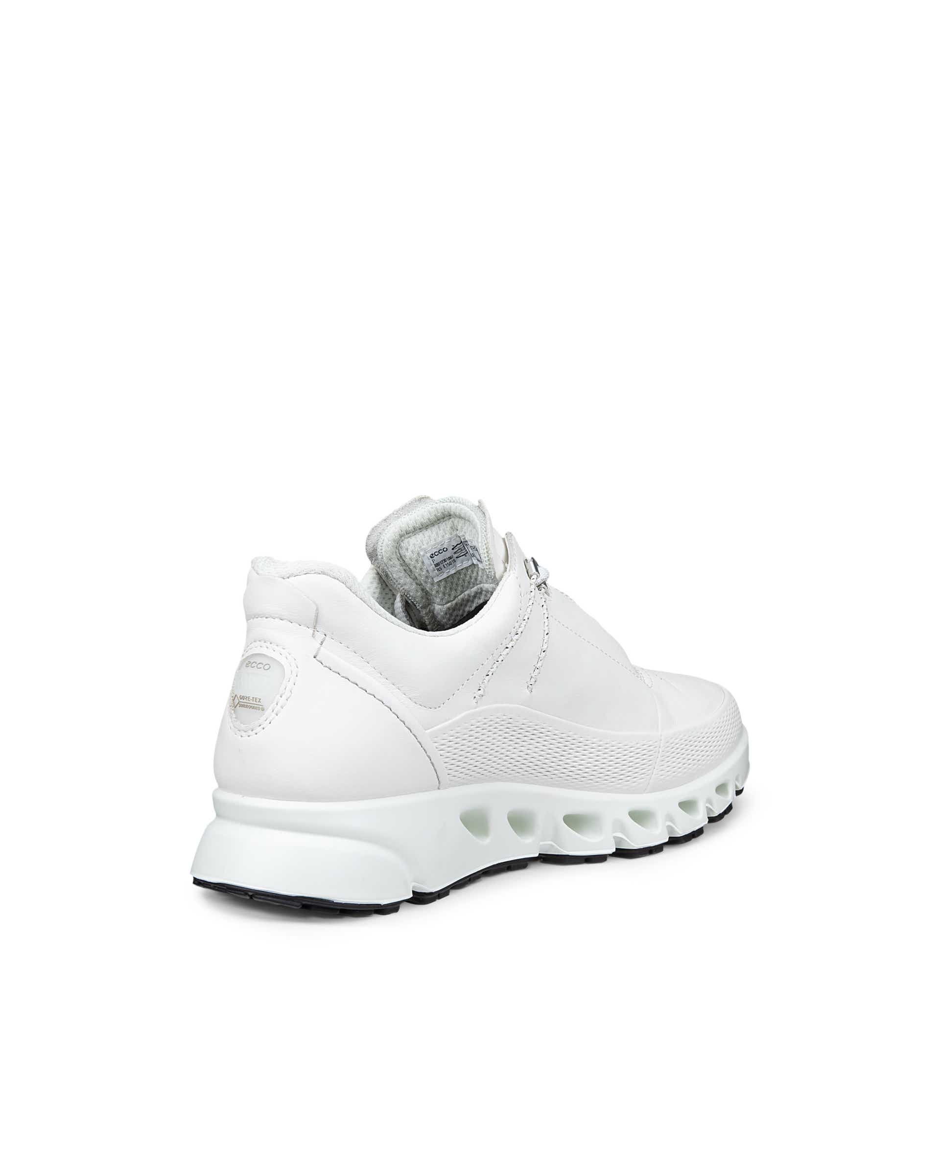 Naisten ECCO® Multi-Vent nahkainen Gore-Tex-jalkine - Valkoinen - Back