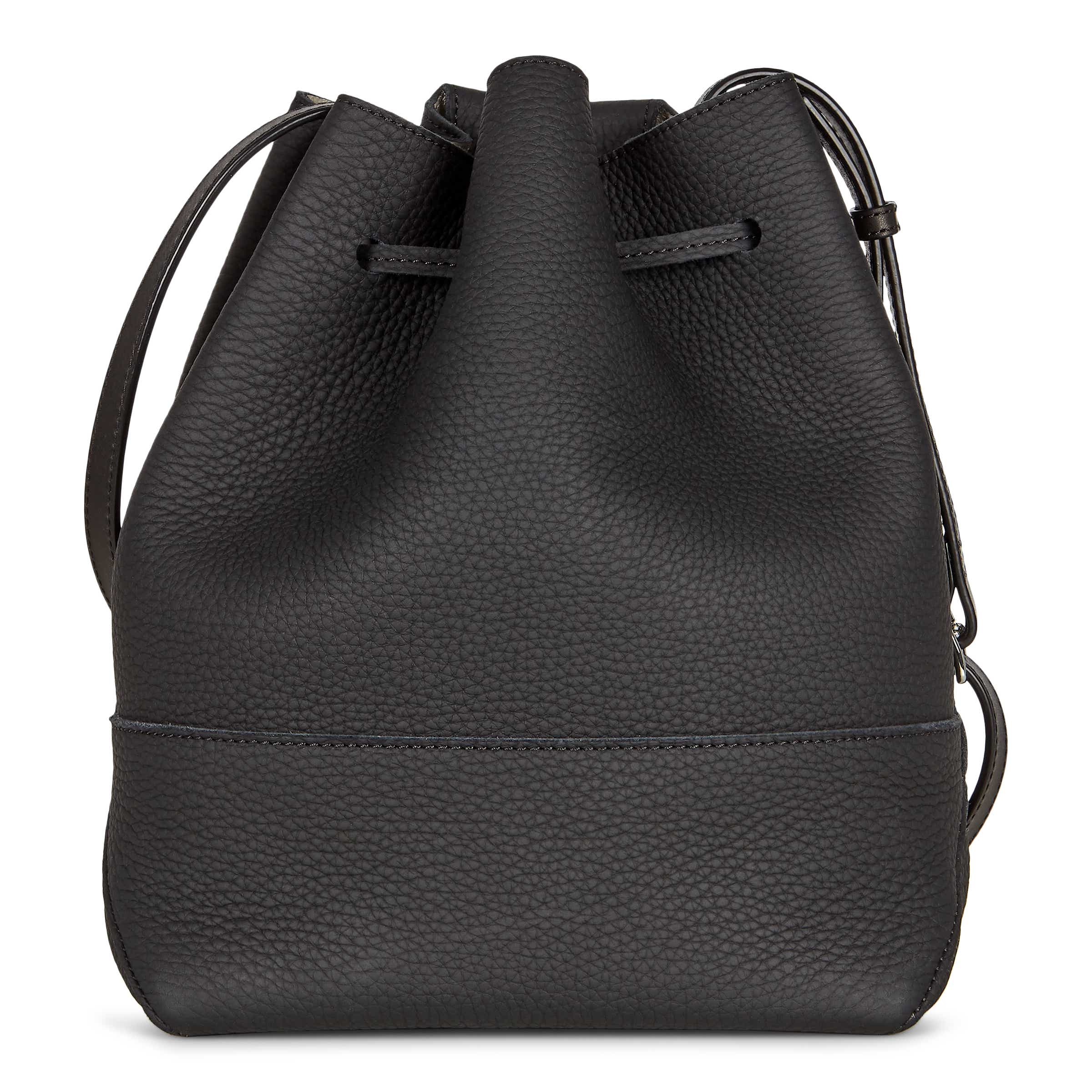 ECCO Jilin Tandem Drawstring Bucket Bag - Black - Back