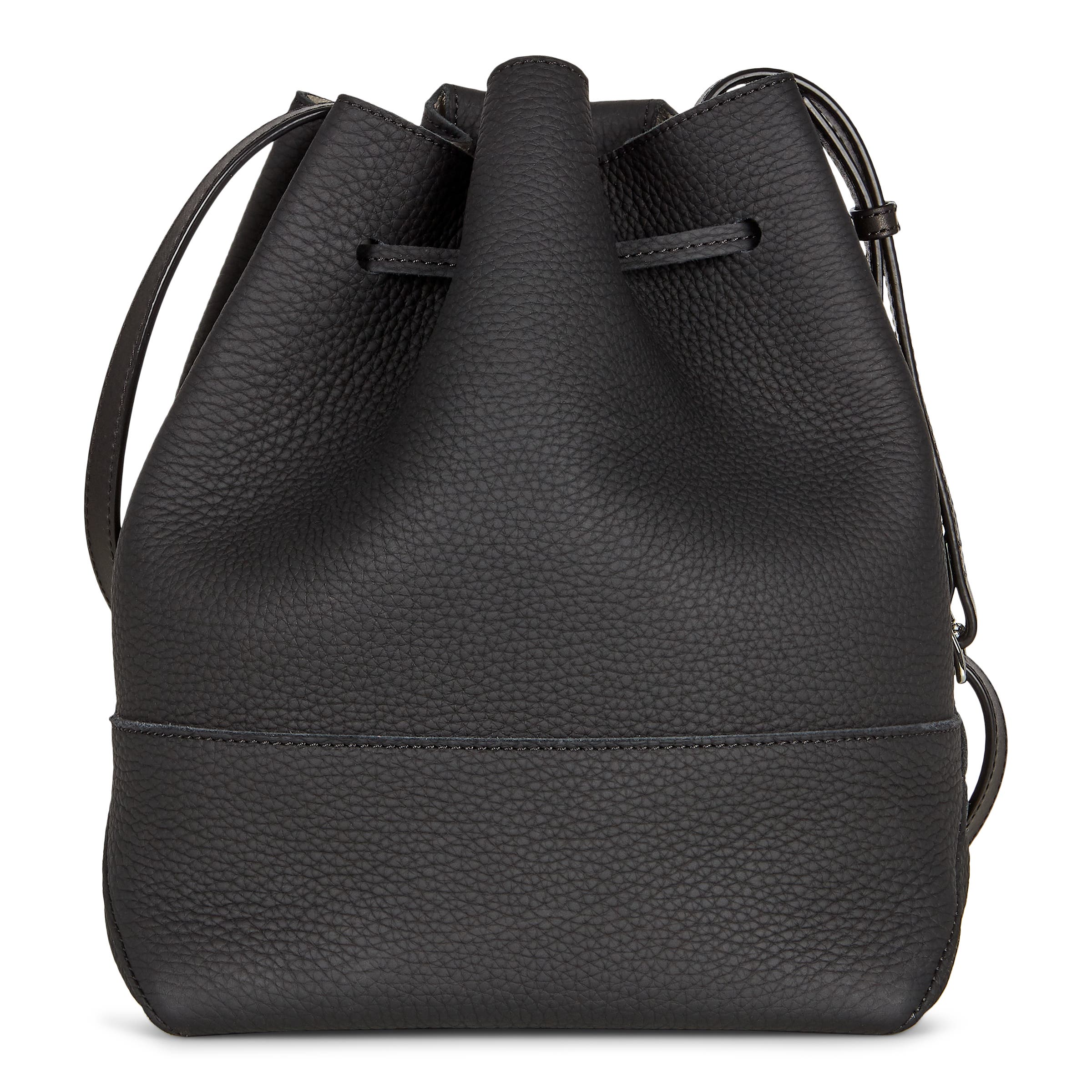 ECCO Jilin Tandem Drawstring Bucket Bag - Black - Back