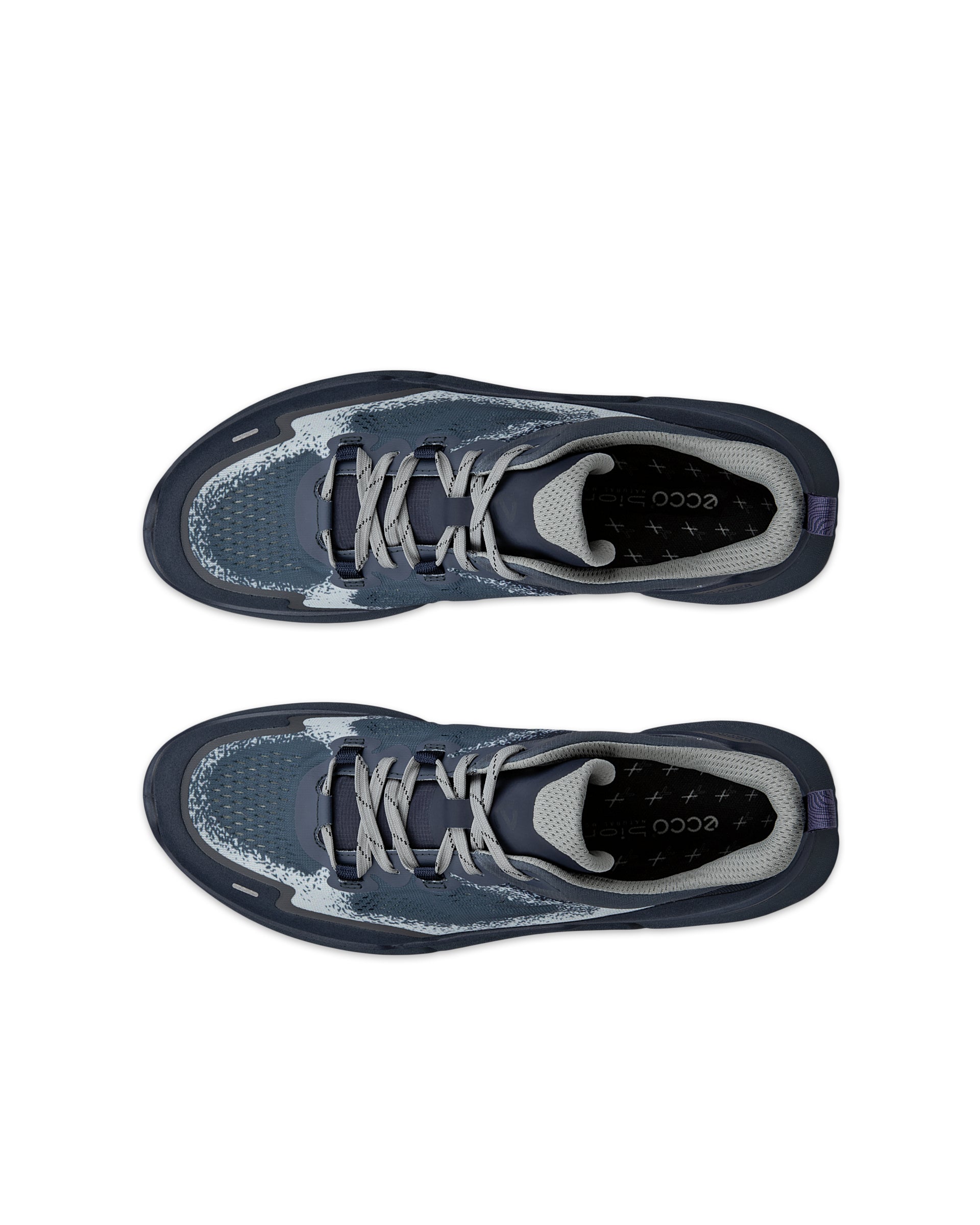 Pánske textilné tenisky ECCO® BIOM 2.2 - Modrá - Top left pair