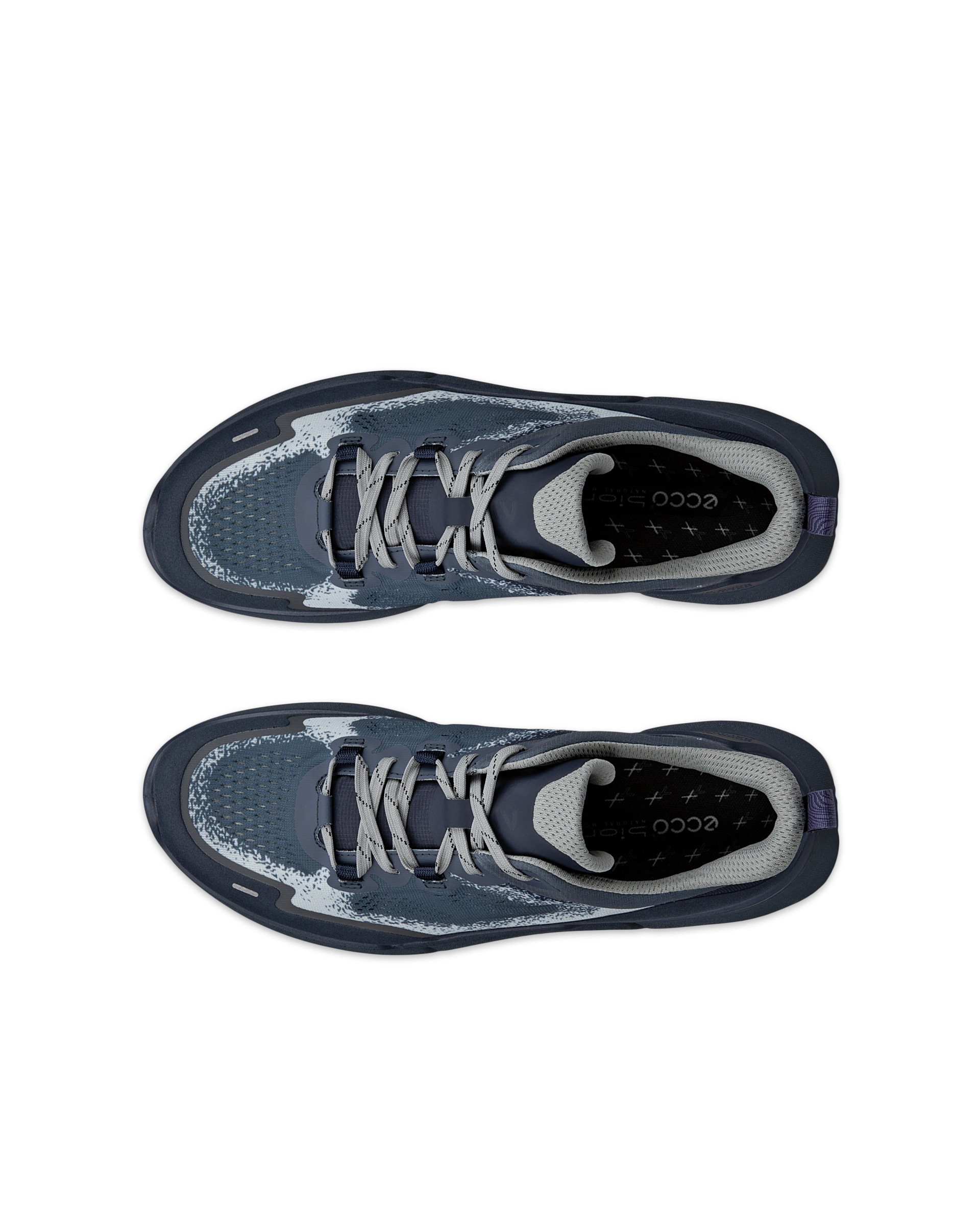 ECCO® BIOM 2.2 muške platnene tenisice - Plava - Top left pair