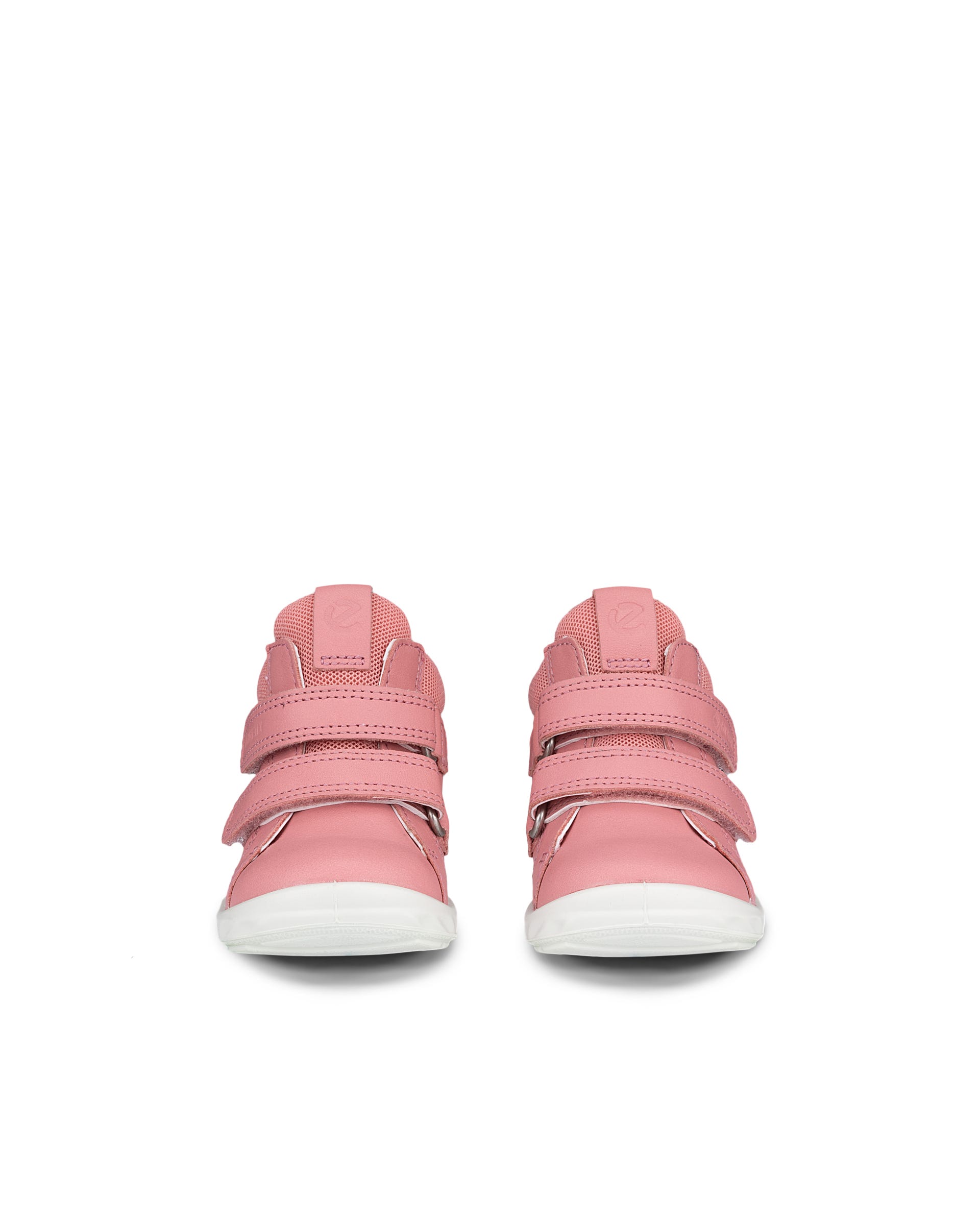 Kids' ECCO® SP.1 Lite Infant Leather Gore-Tex Hook & Loop Trainer - Pink - Front pair