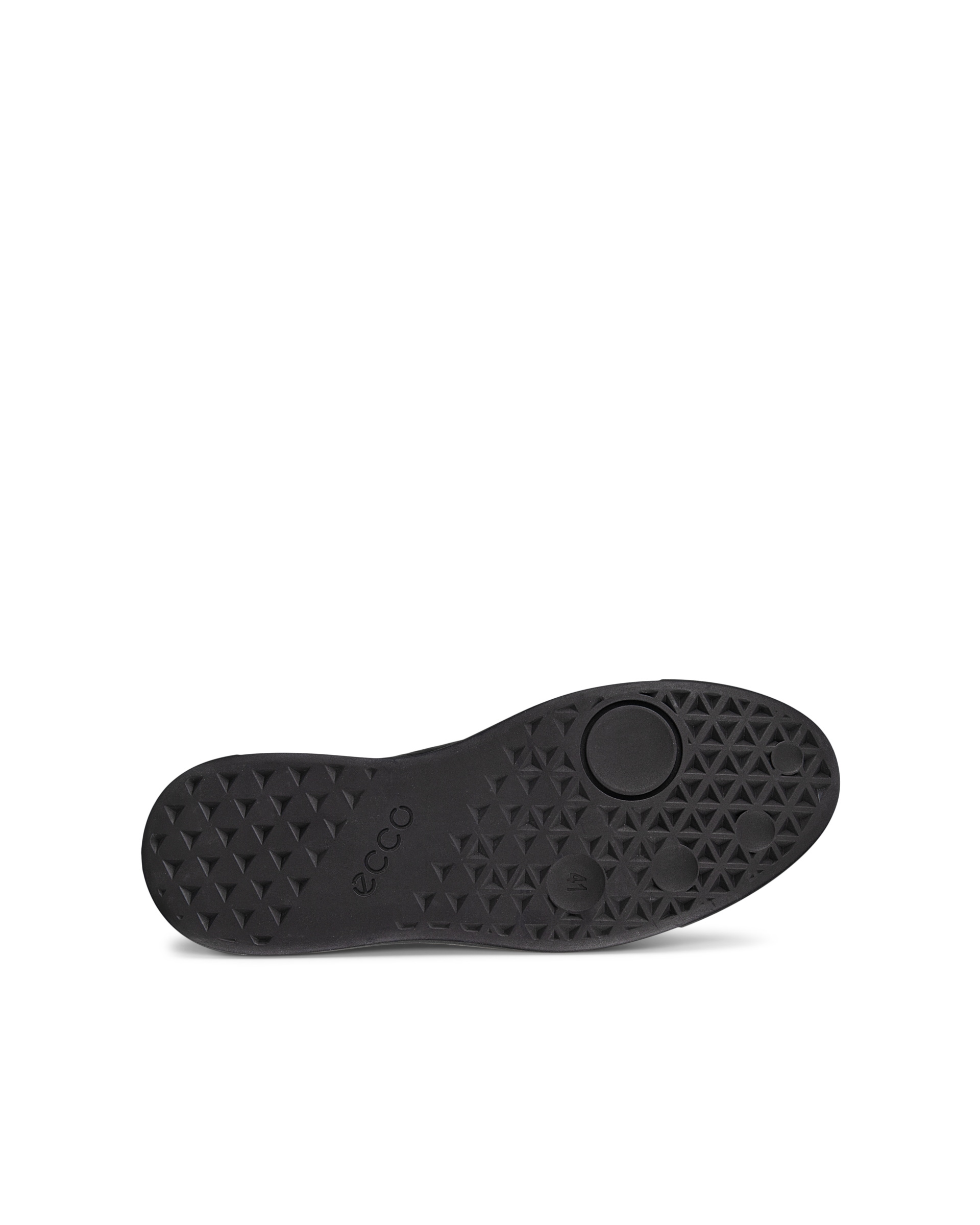 ECCO® Street Tray Heren leren sneaker met Gore-Tex - Zwart - Sole