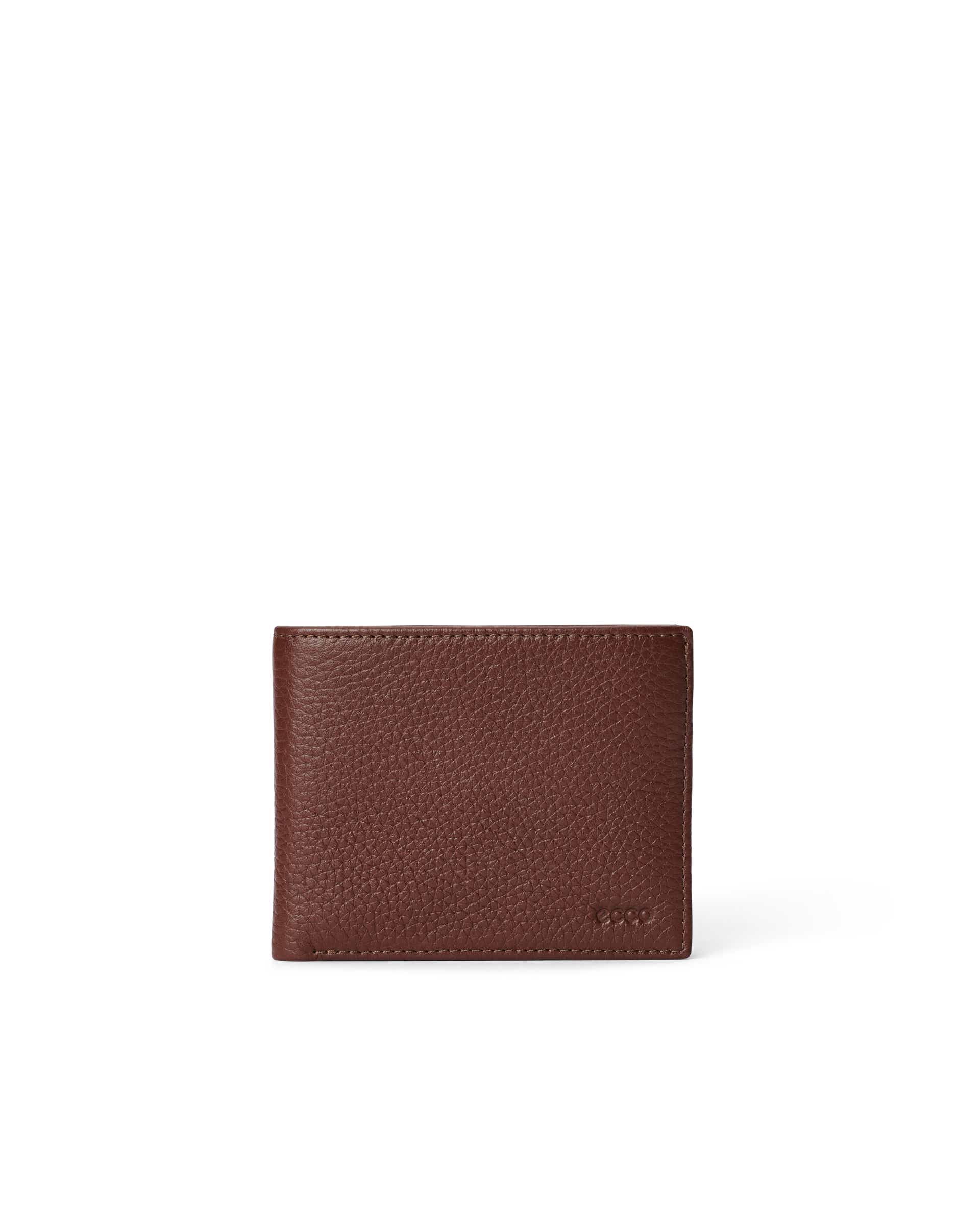 ECCO® Essential kisméretű bőr pénztárca - Barna - Main