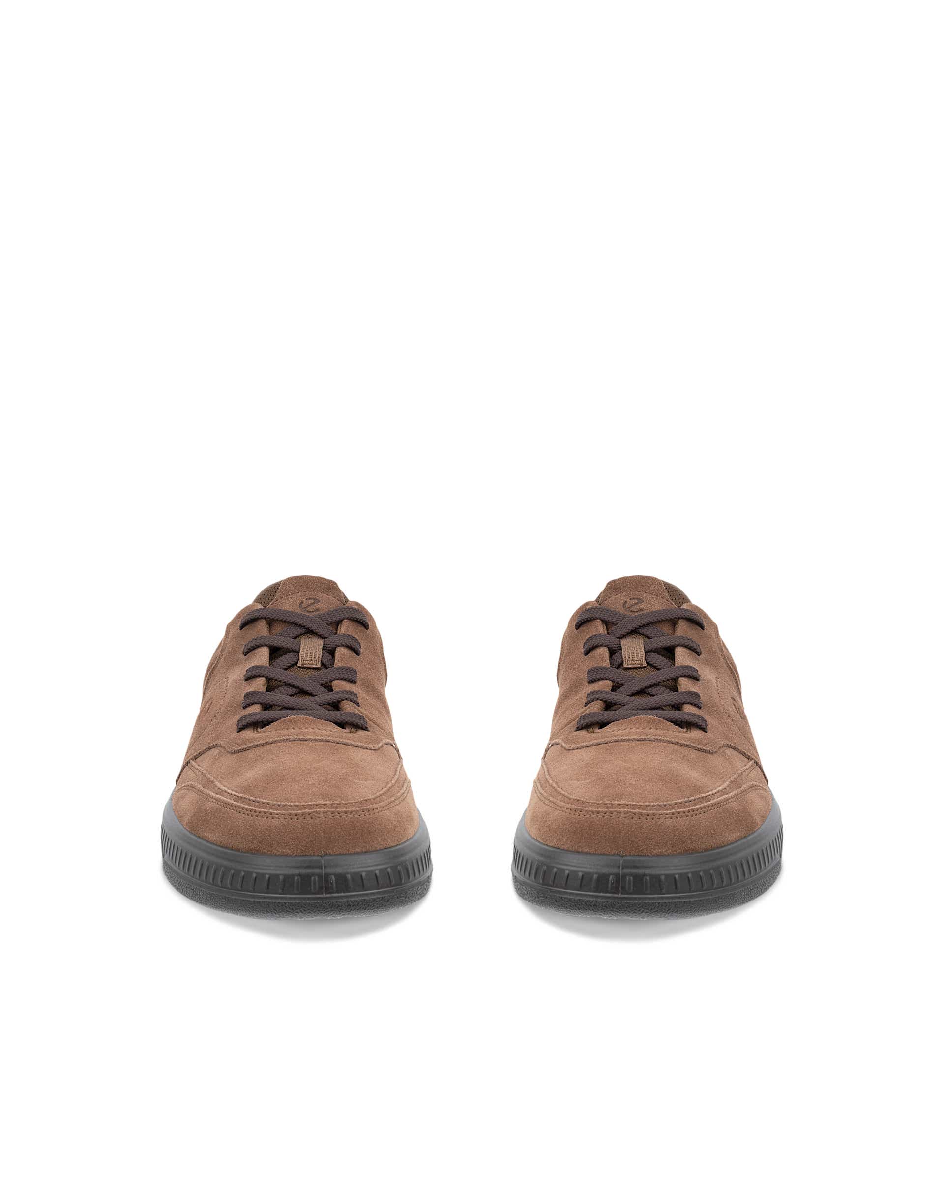 Men's ECCO® MOVE Suede Sneaker - Brown - Front pair