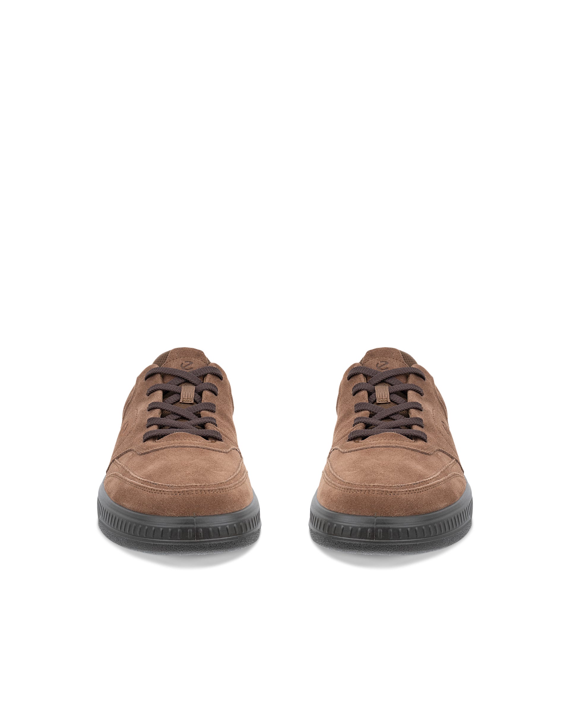 Men's ECCO® MOVE Suede Sneaker - Brown - Front pair