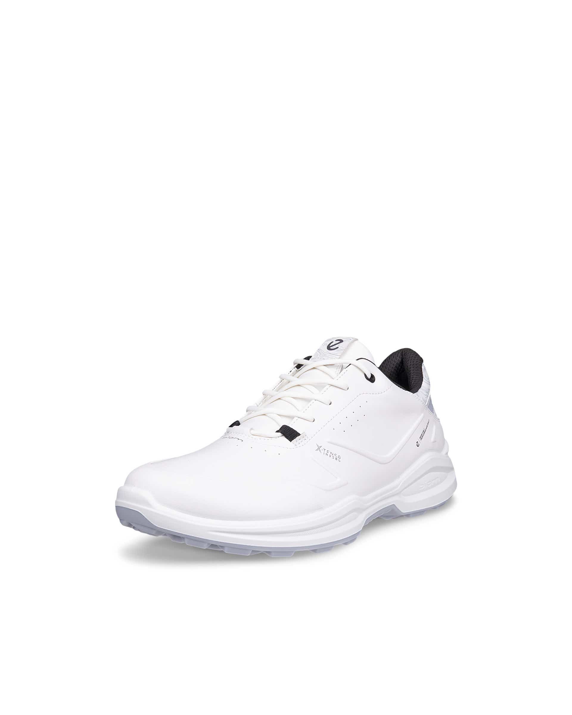 Men's ECCO® Golf Biom H6 Leather Waterproof Golf Shoe - White - Main