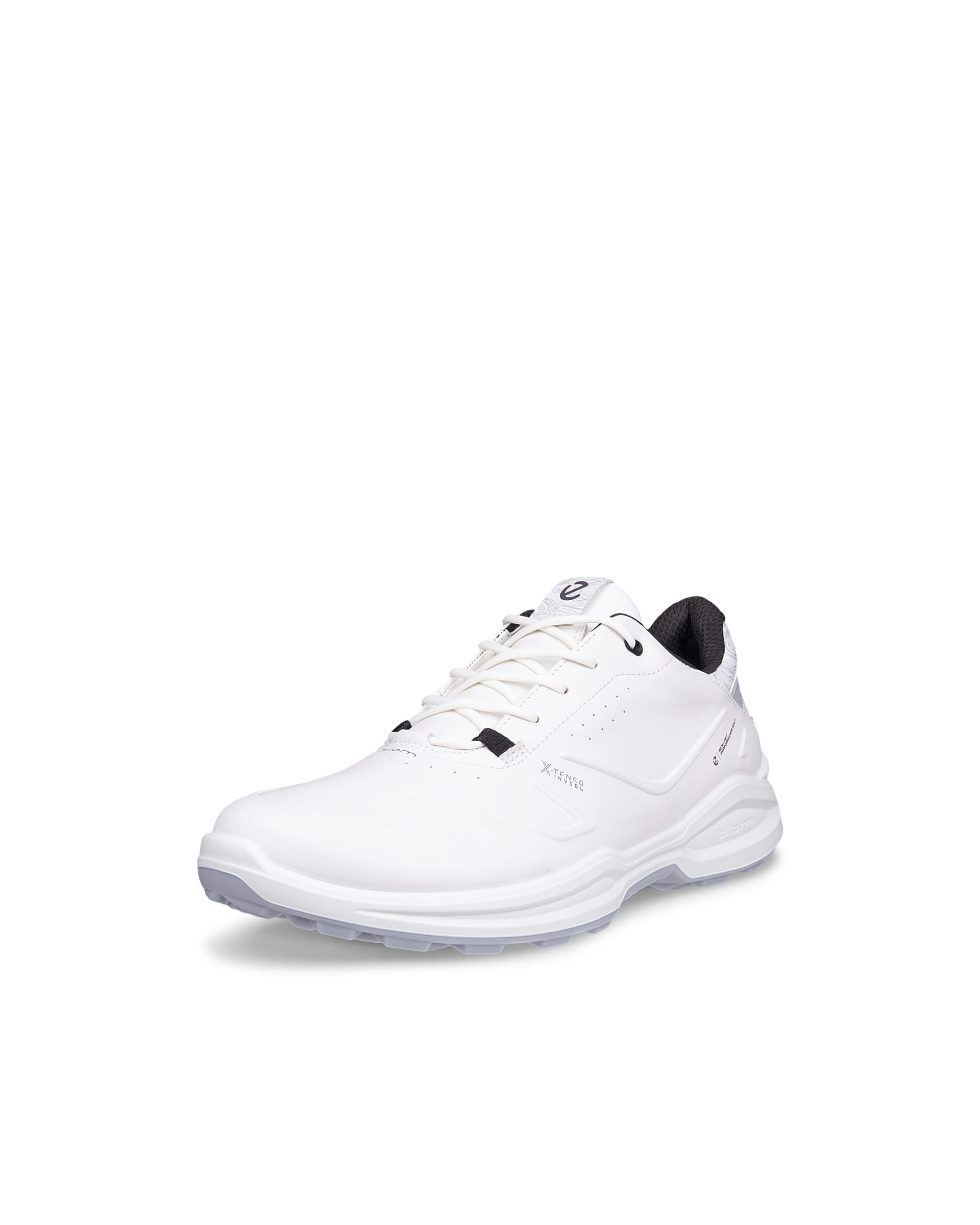 Men's ECCO® Golf Biom H6 Leather Waterproof Golf Shoe - White - Outside