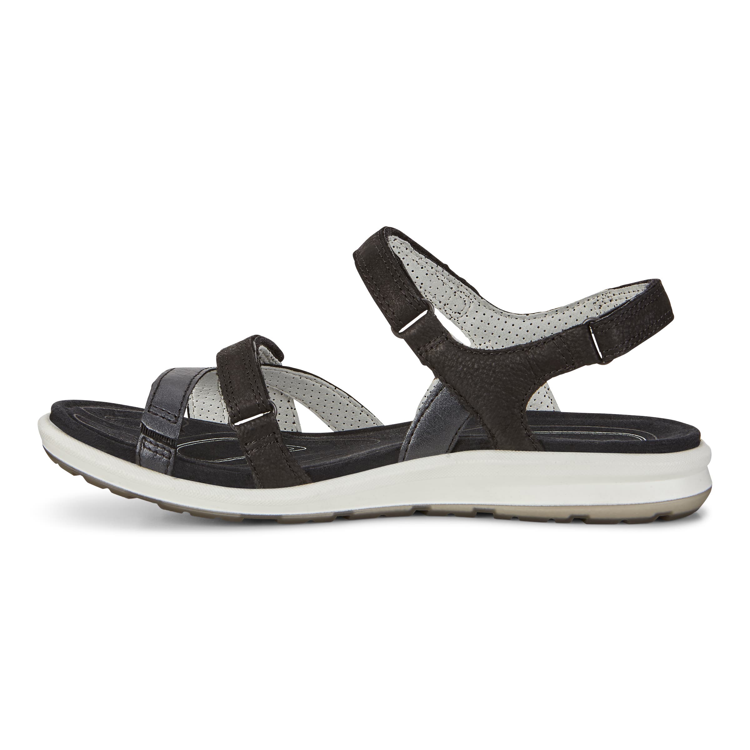 ECCO Women's Cruise II Sandals - Black - Inside
