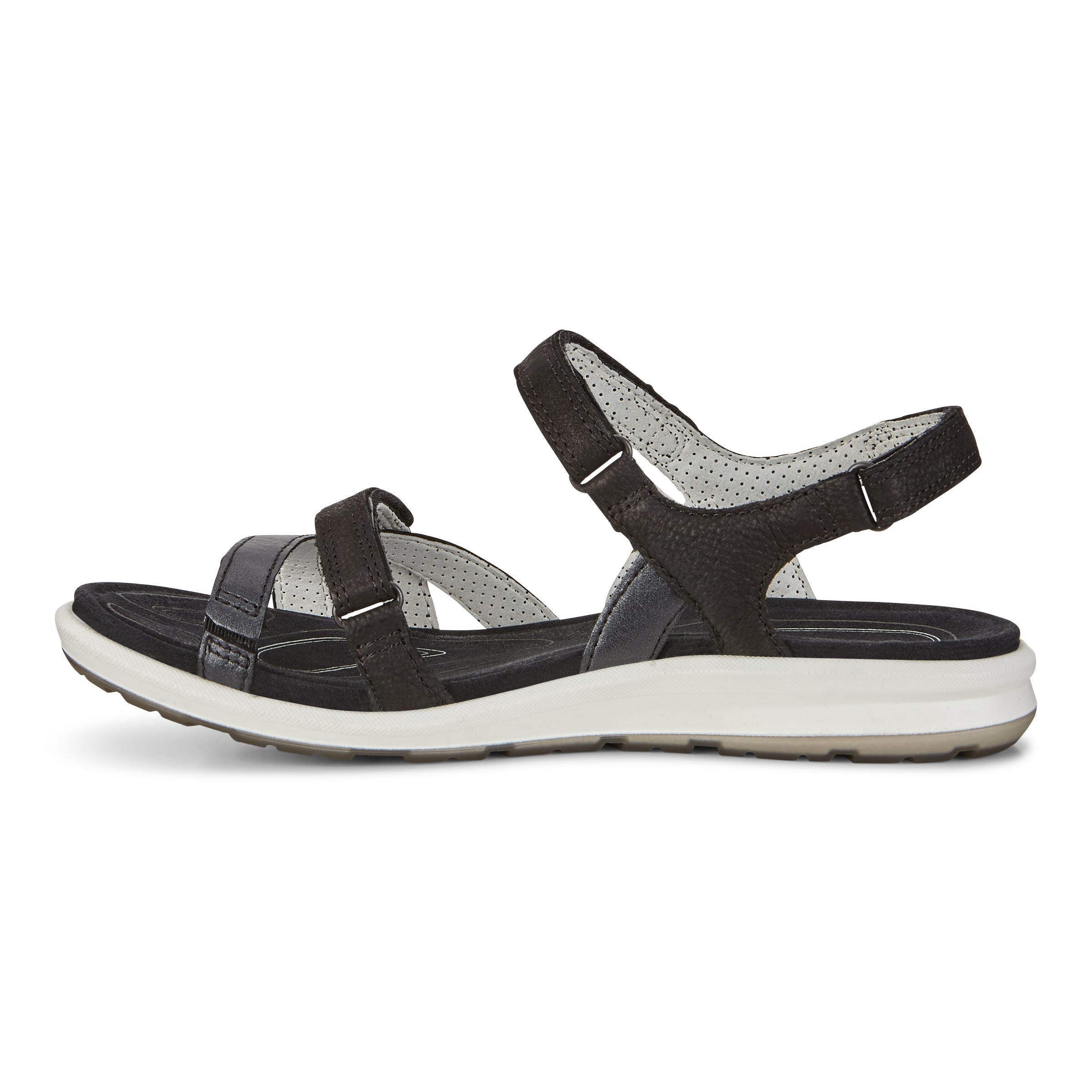ECCO Women's Cruise II Sandals - Black - Inside
