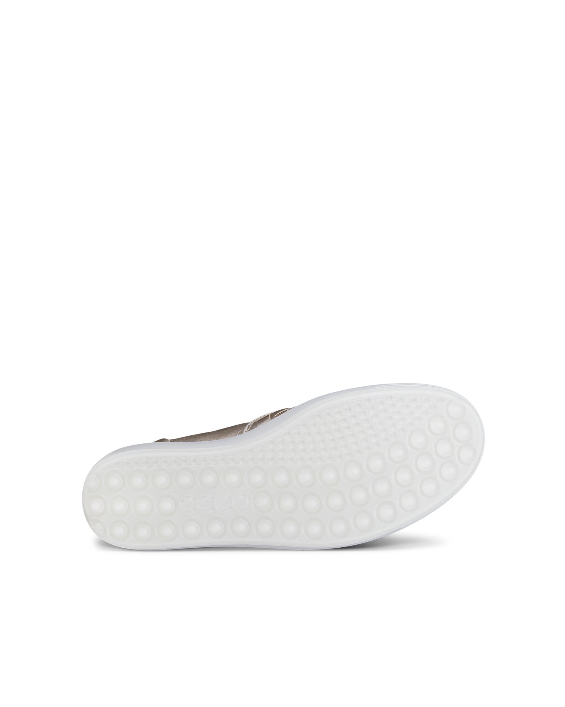 Women's ECCO® Soft 7 Woven Leather Slip-On - Metallics - Sole
