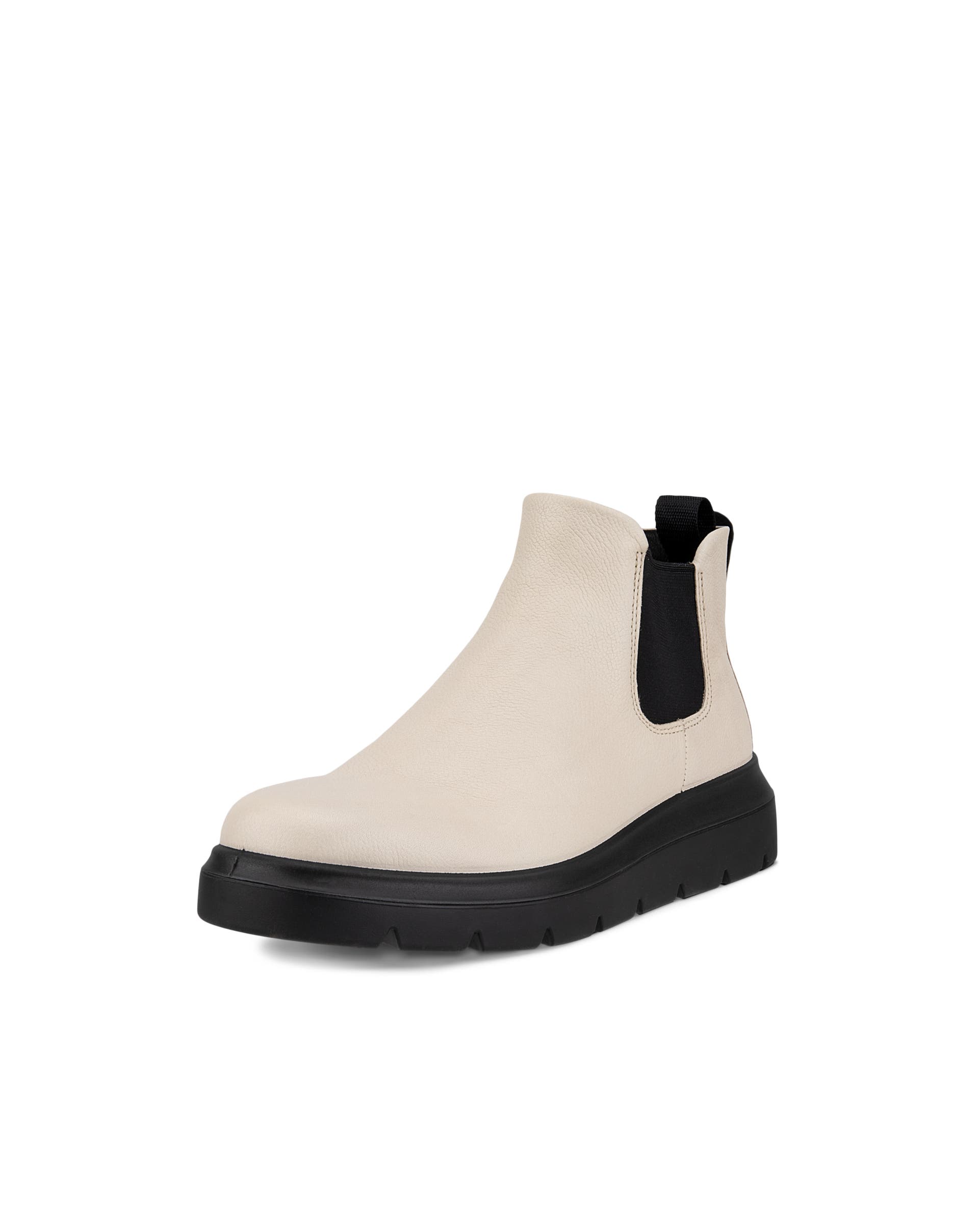 ECCO Nouvelle Womens Chelsea Boots - Beige - Main