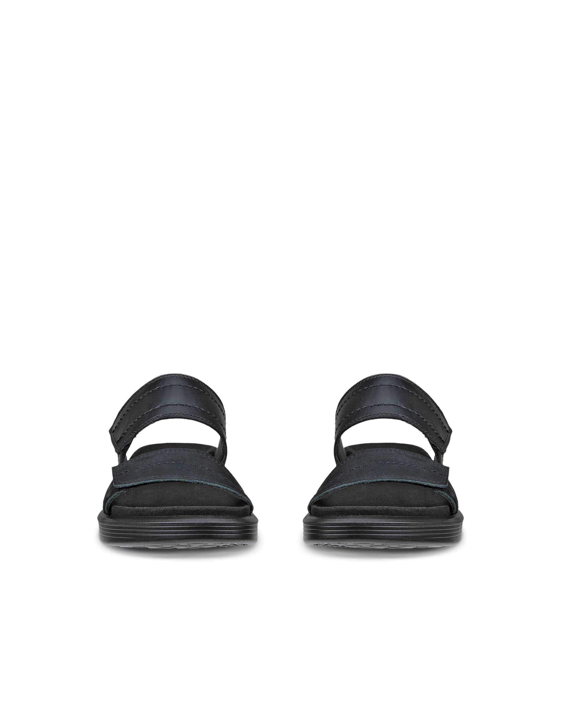 ECCO SOFT WOMEN'S SLIDE SANDAL  - Black - Front pair