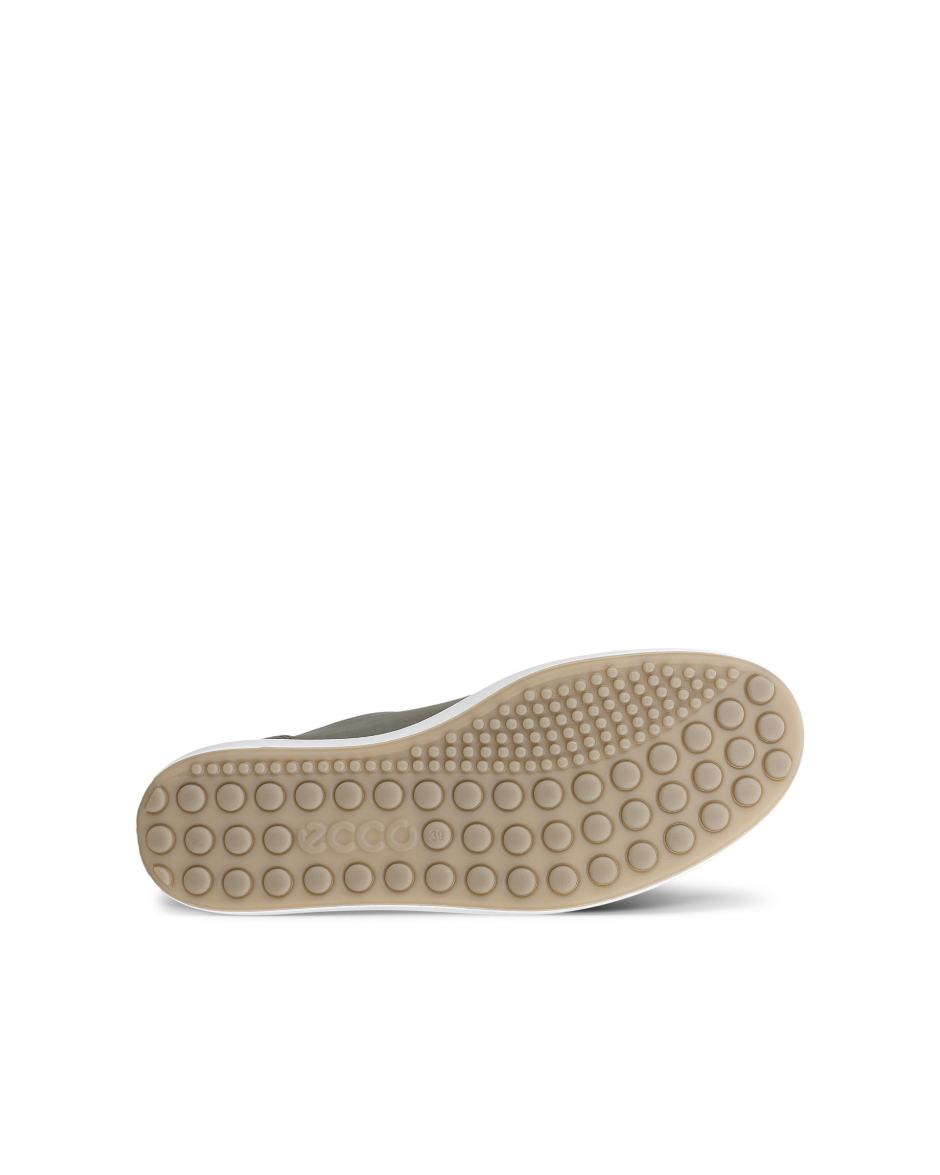 ECCO® SOFT 7 chaussures à lacet en nubuck pour femme - Vert - Outside