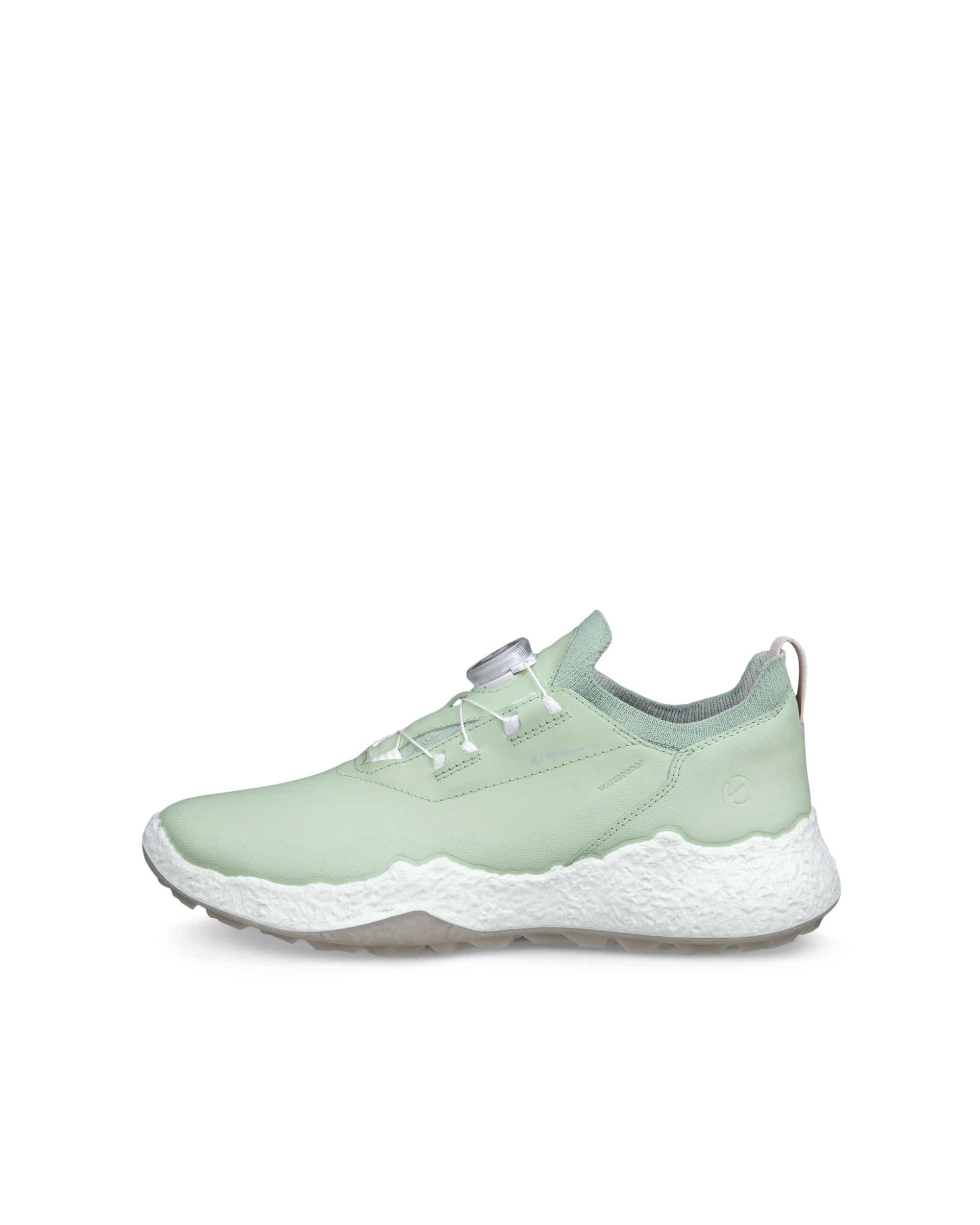 ECCO Golf BIOM H5 Hybrid Women ウィメンズ レザーウォータープルーフゴルフシューズ - グリーン - Outside
