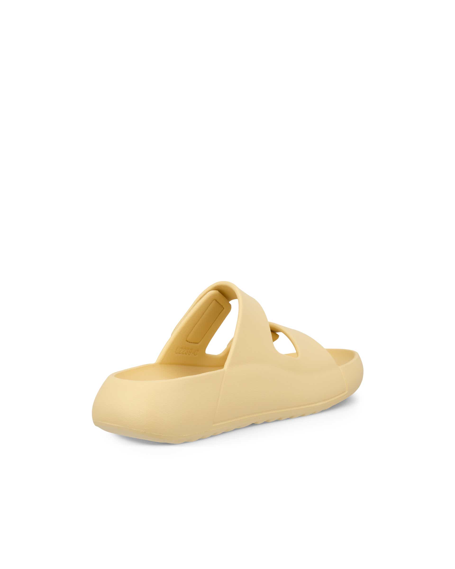ECCO® Cozmo E sandale deux brides  unisex - Jaune - Back