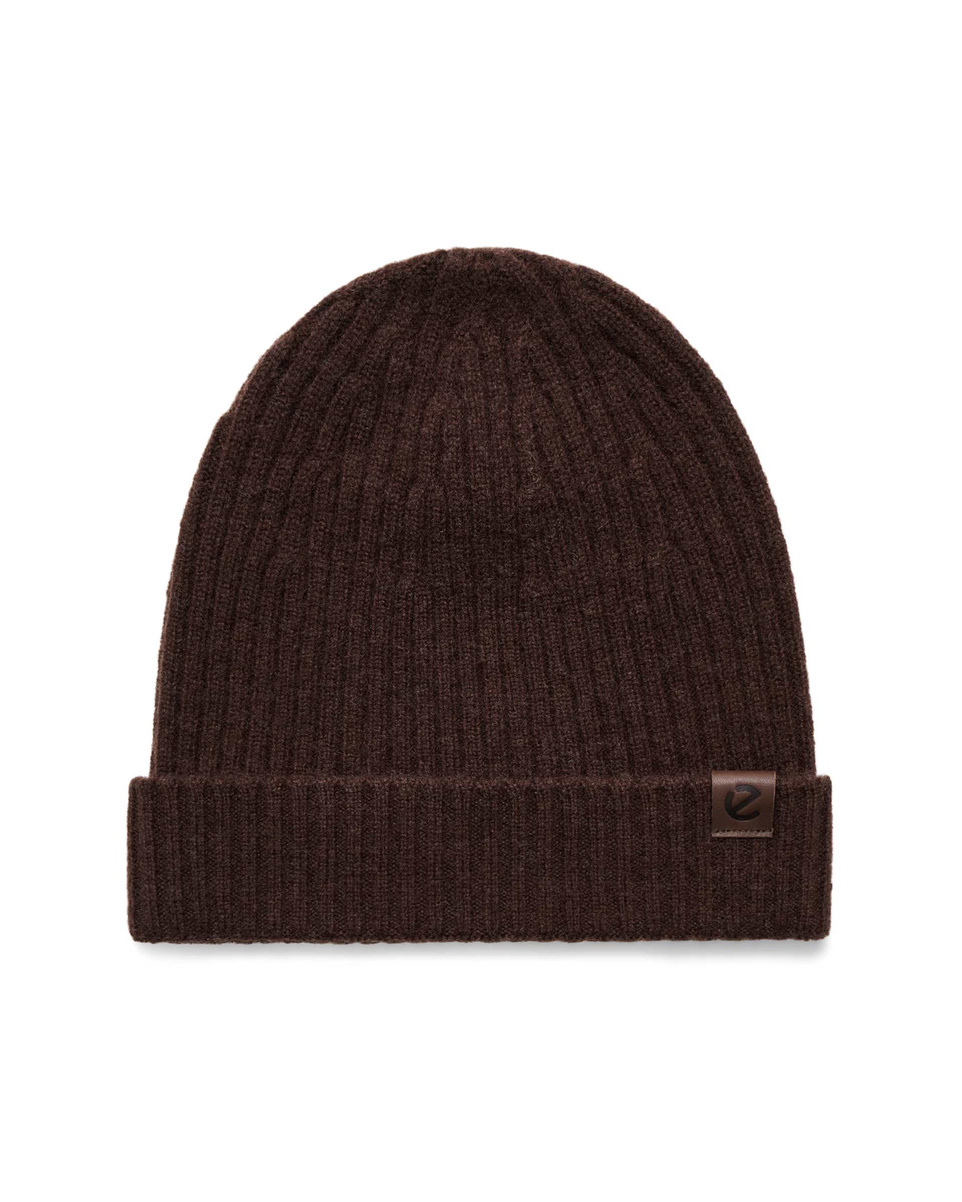 Damska czapka beanie ECCO® Beanie - Brązowy - Main