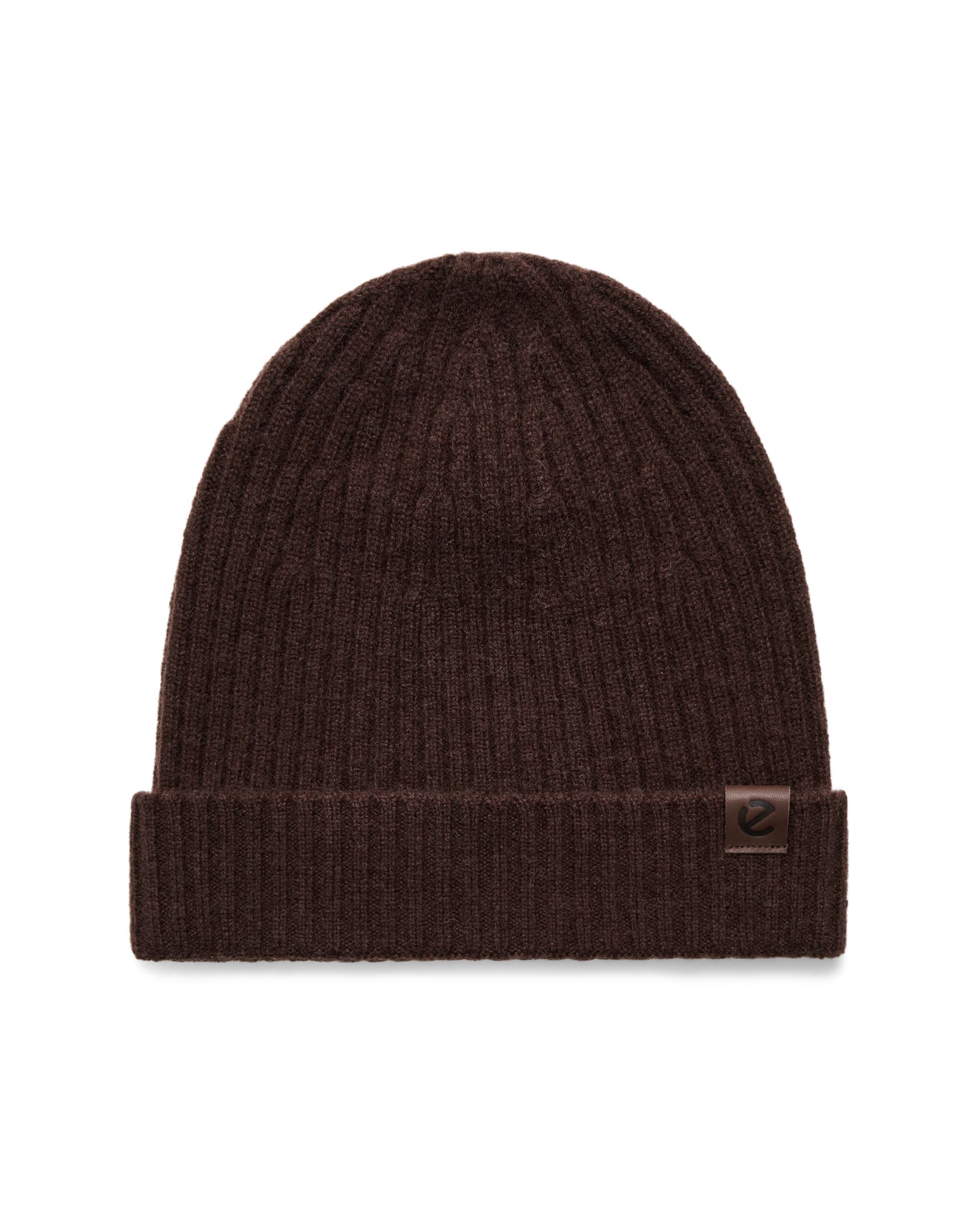 Damska czapka beanie ECCO® Beanie - Brązowy - Main