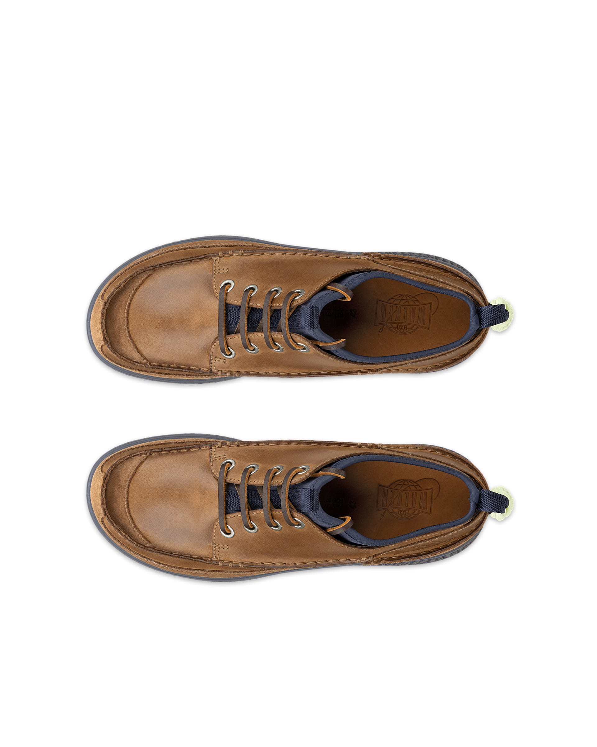 ECCO® WALKER 3.0 Moc-toe skinnsko herr - Brun - Top left pair