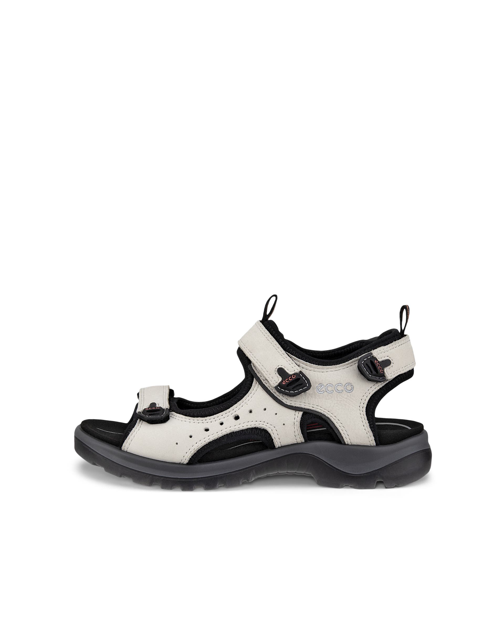 ECCO® Offroad Damen Trekkingsandale aus Nubukleder - Weiss - Outside