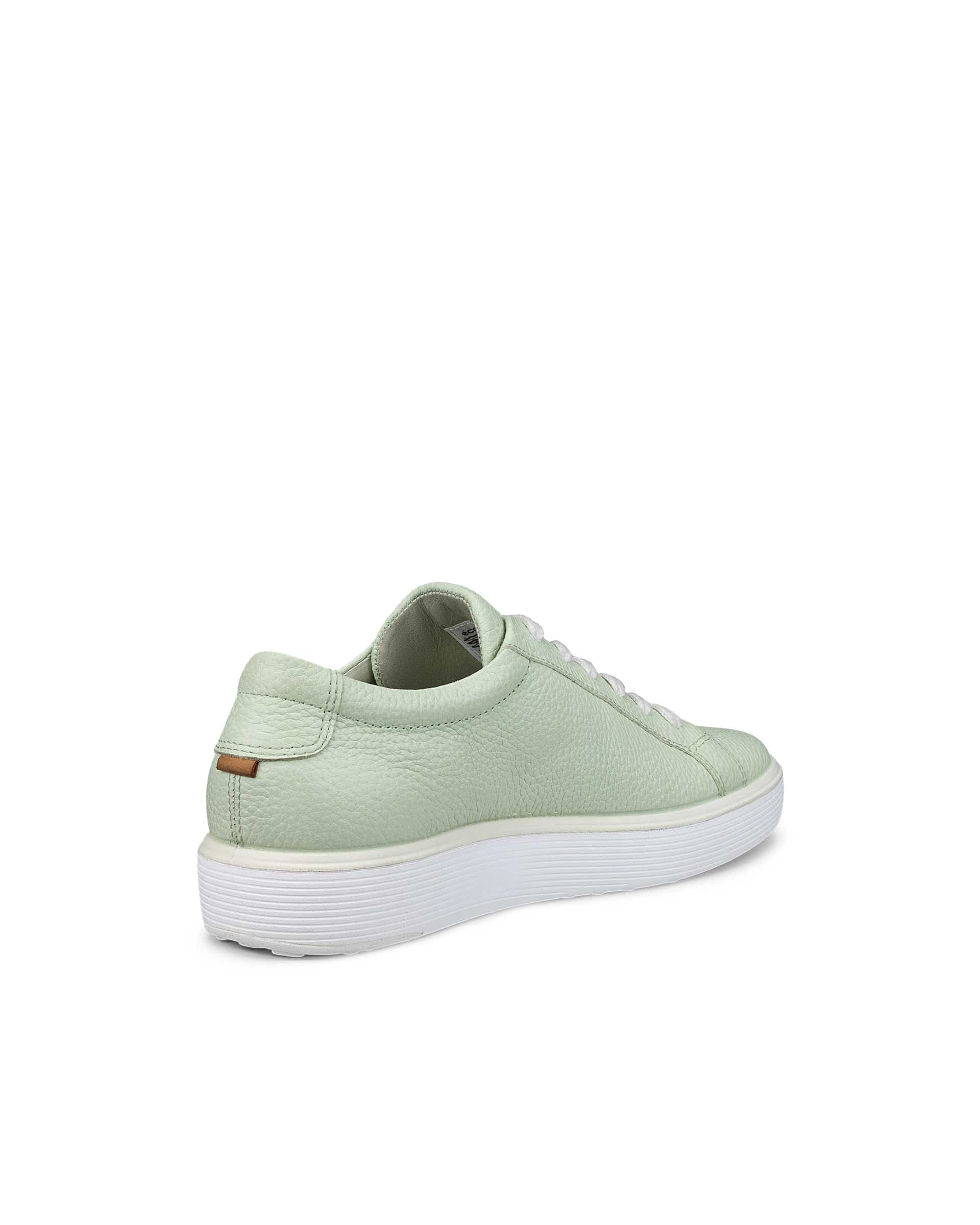 Women's ECCO® Soft 60 Leather Sneaker - Green - Back