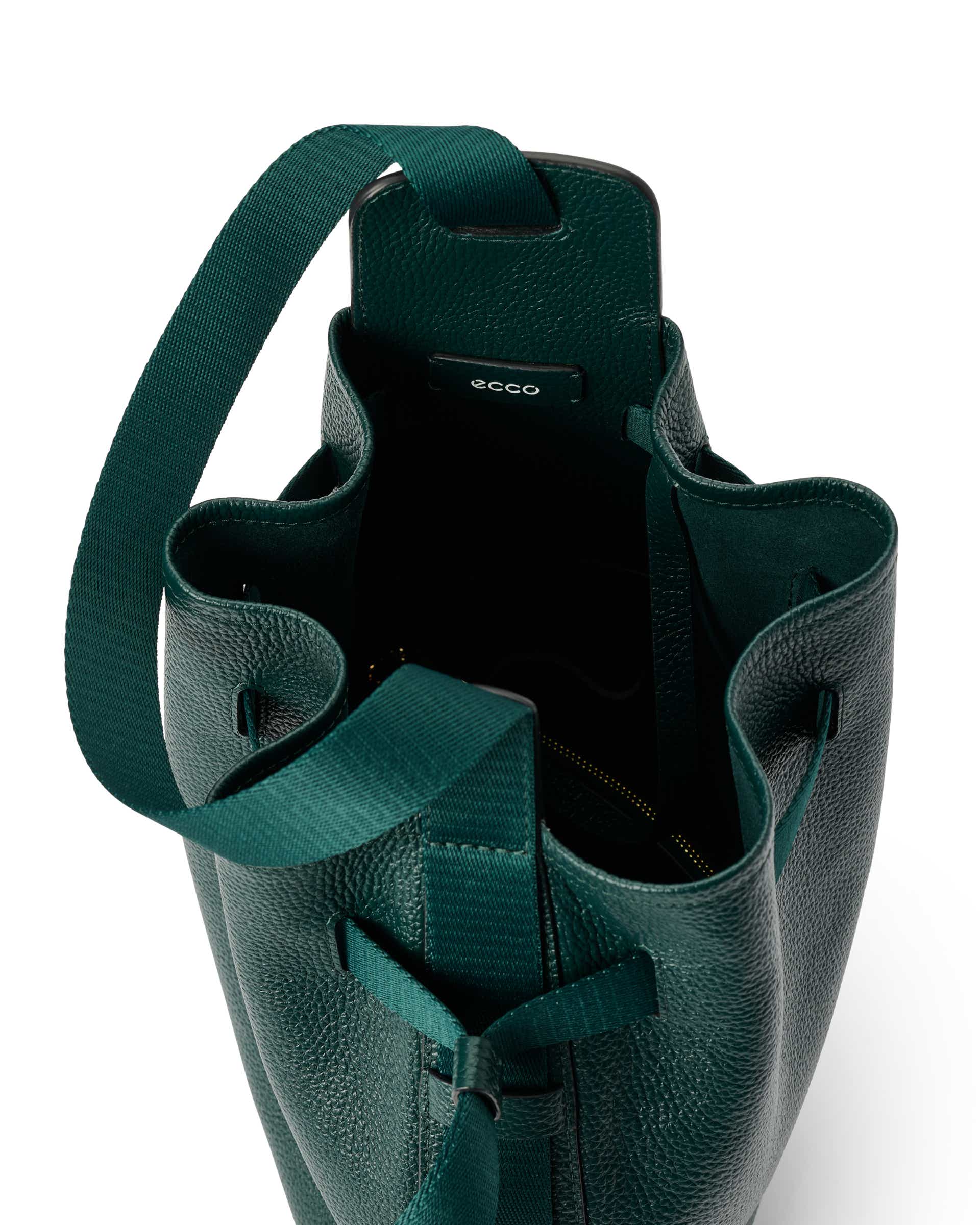 ECCO® Sail Bag kožna torba hobo - Zelena - Inside