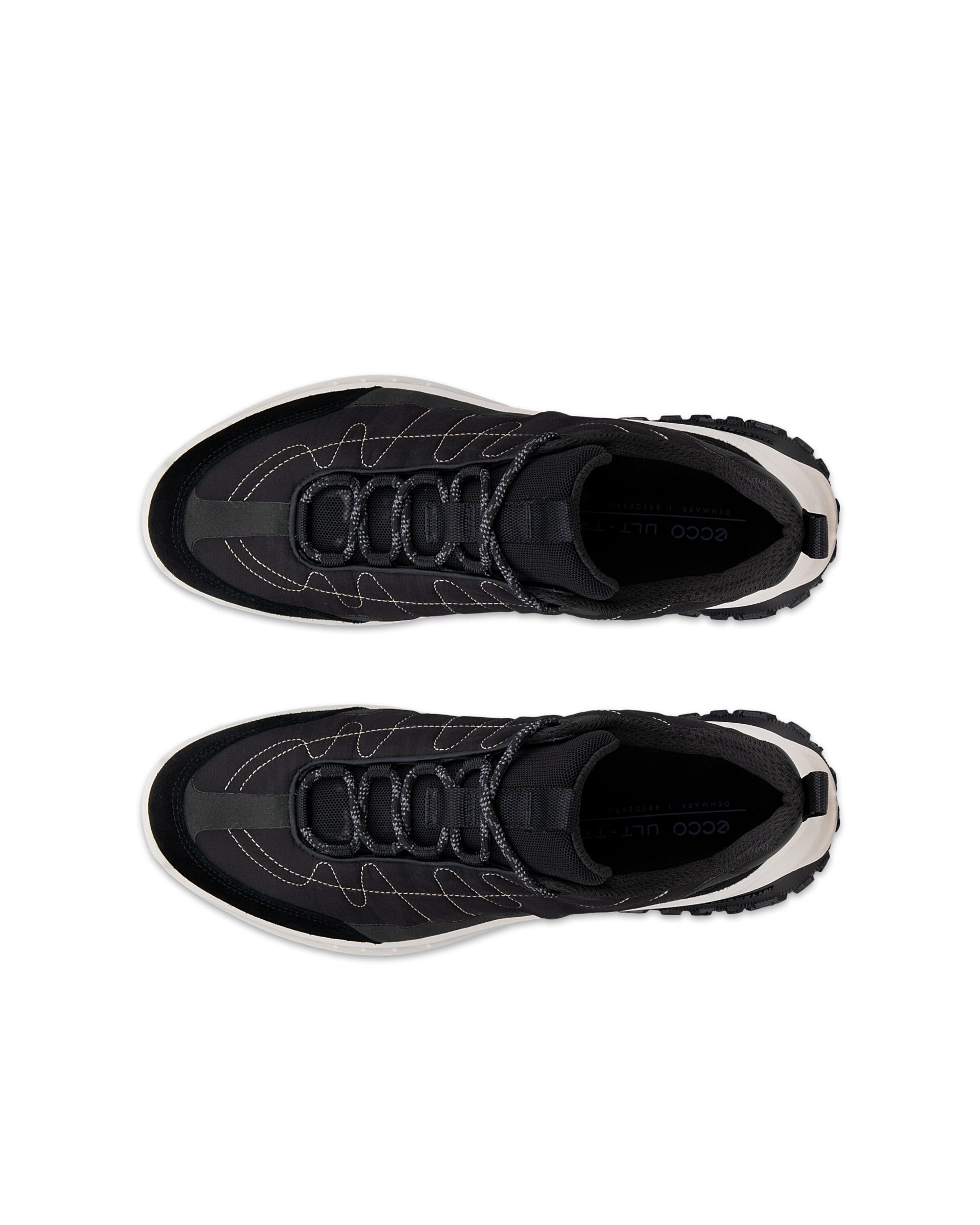 ECCO® ULT-TRN Damen Outdoor-Schuh aus Textil - Schwarz - Top left pair