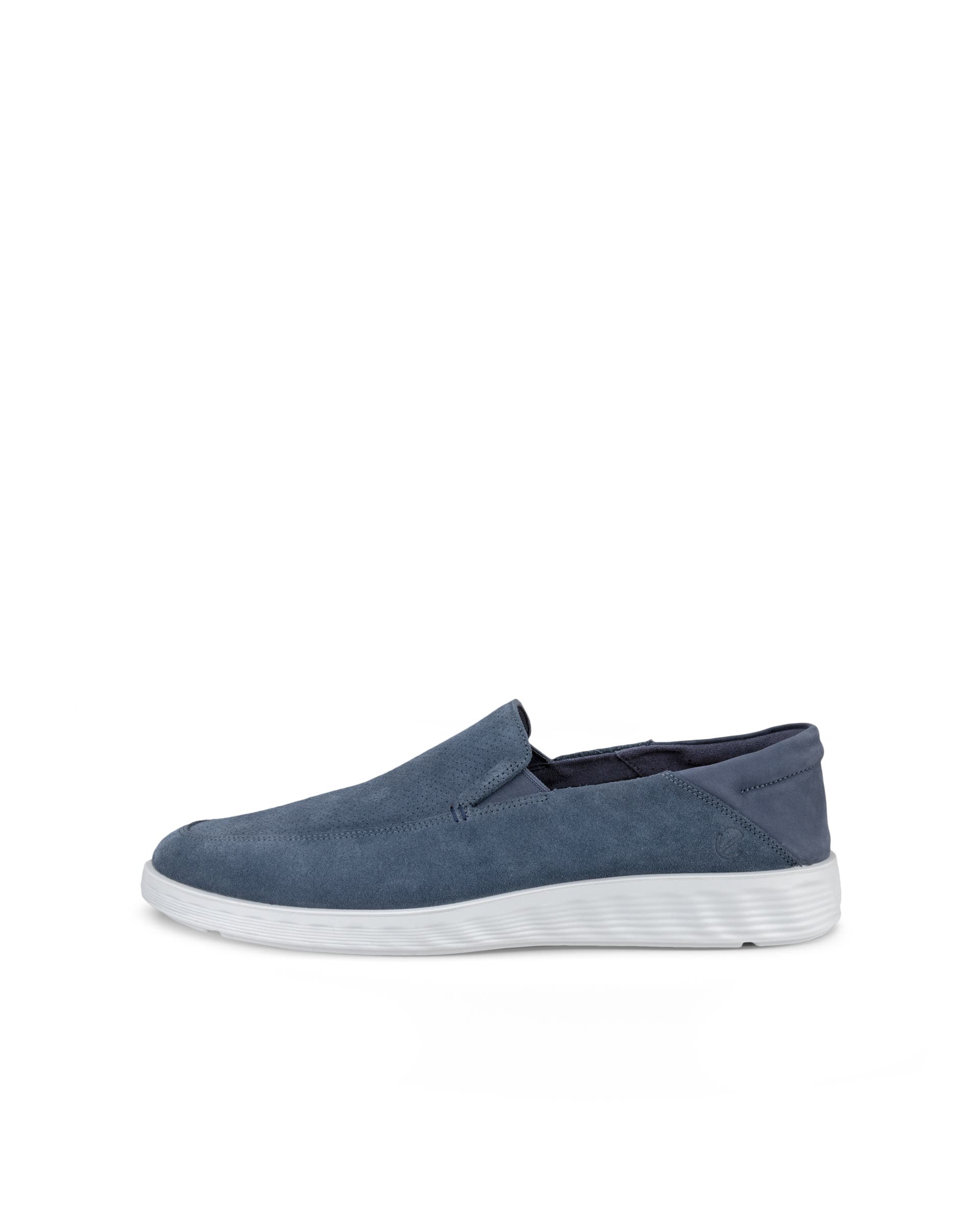 ECCO Men S Lite Hybrid Slip-Ons - Blue - Outside